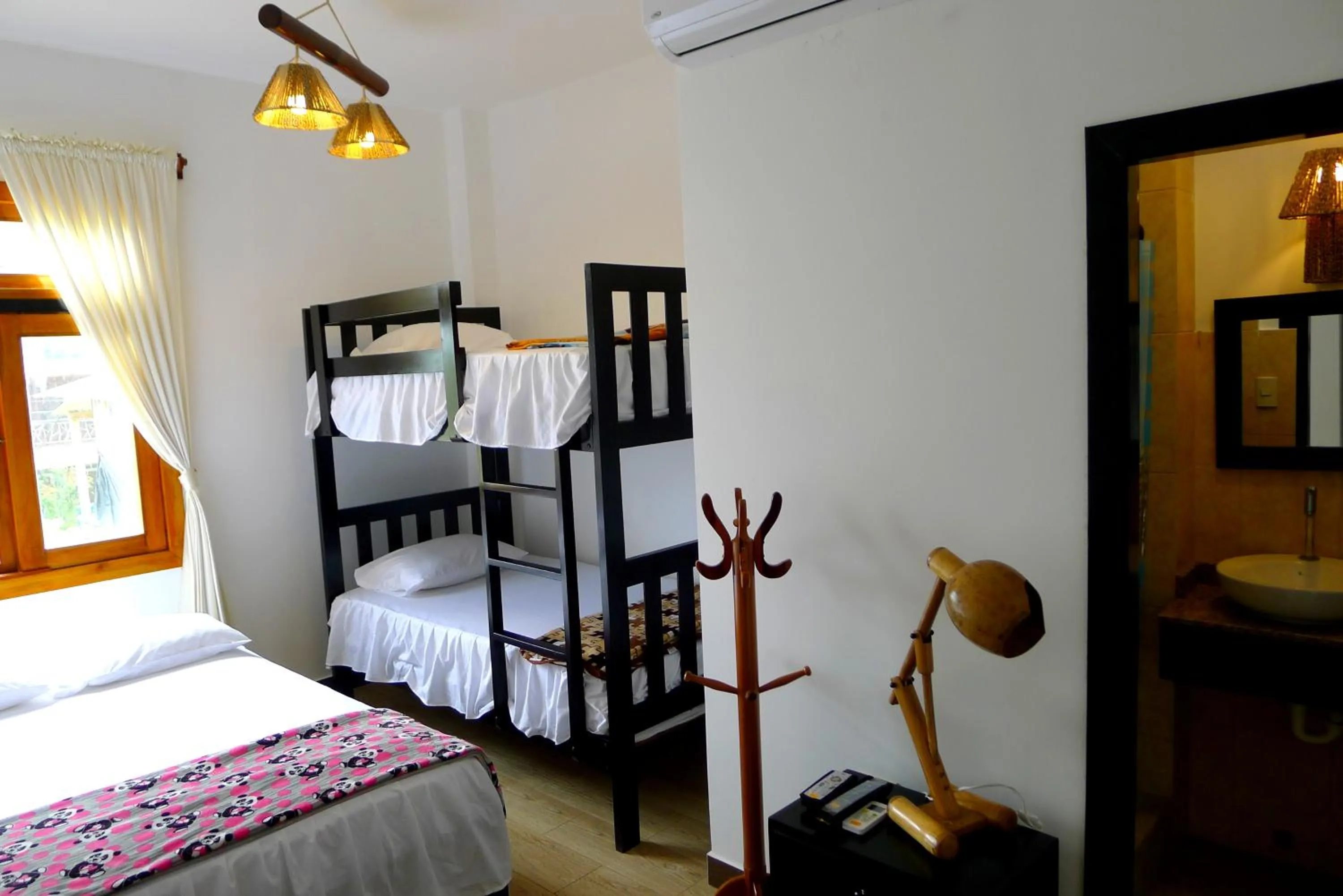 Decorative detail, Bed in Hotel Sotavento