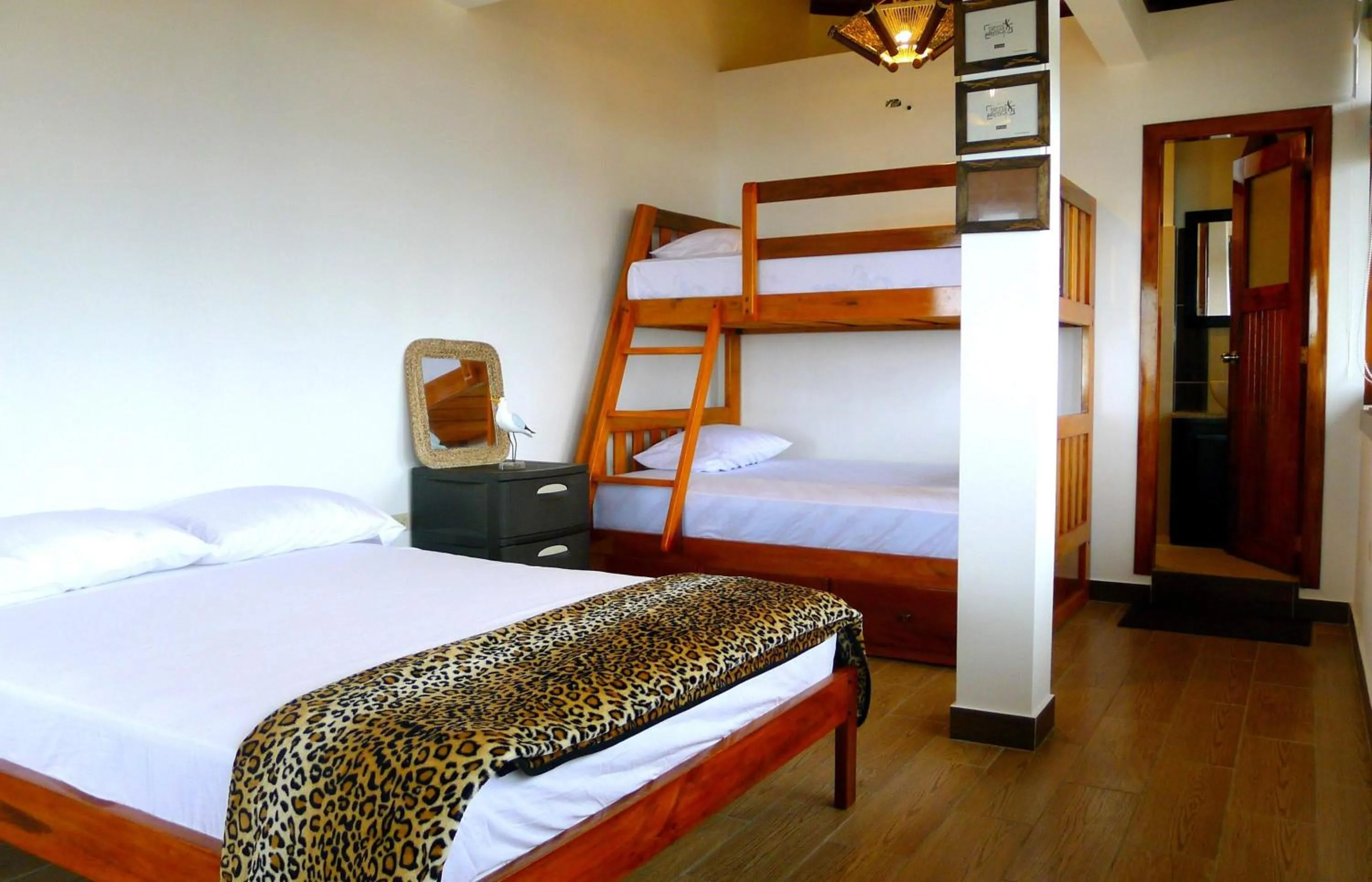 Decorative detail, Bed in Hotel Sotavento