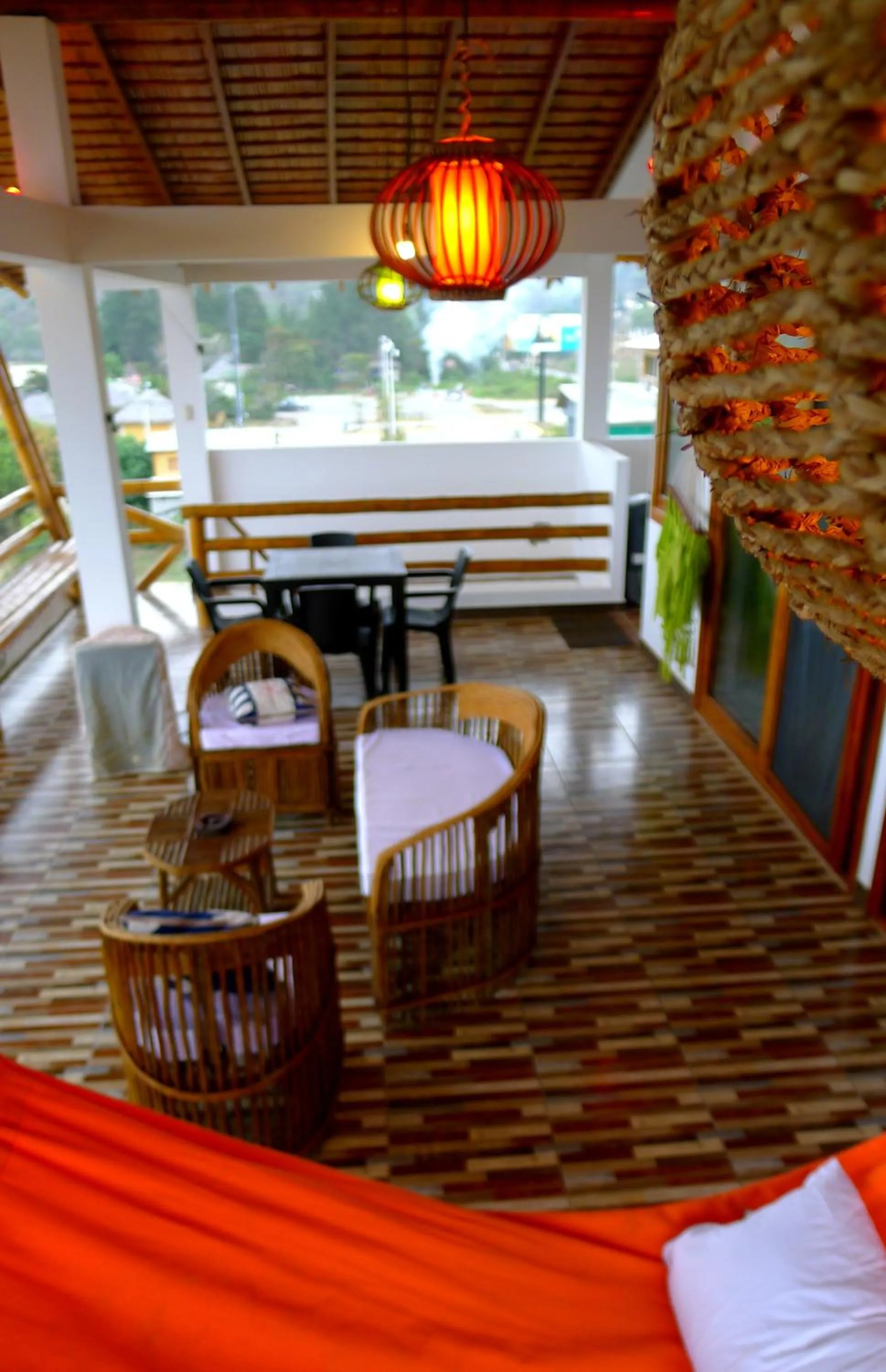 Decorative detail in Hotel Sotavento