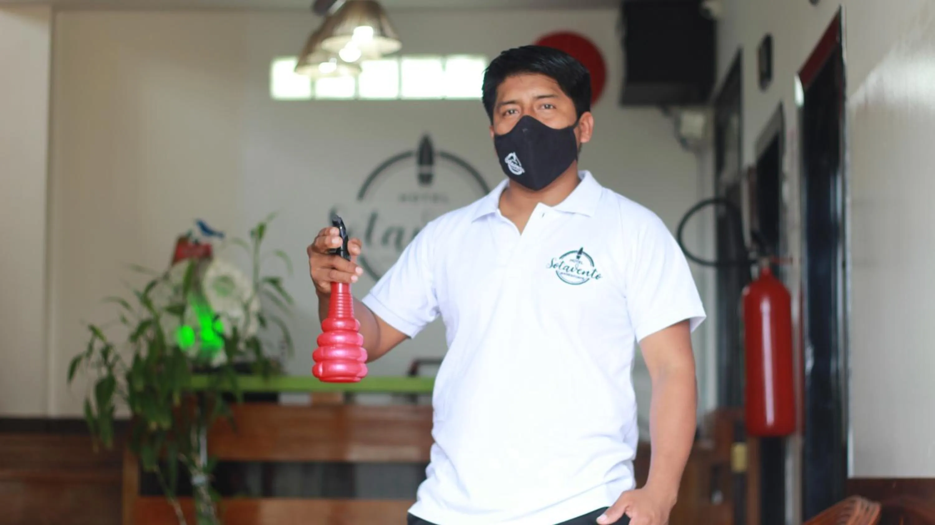 Facade/entrance in Hotel Sotavento