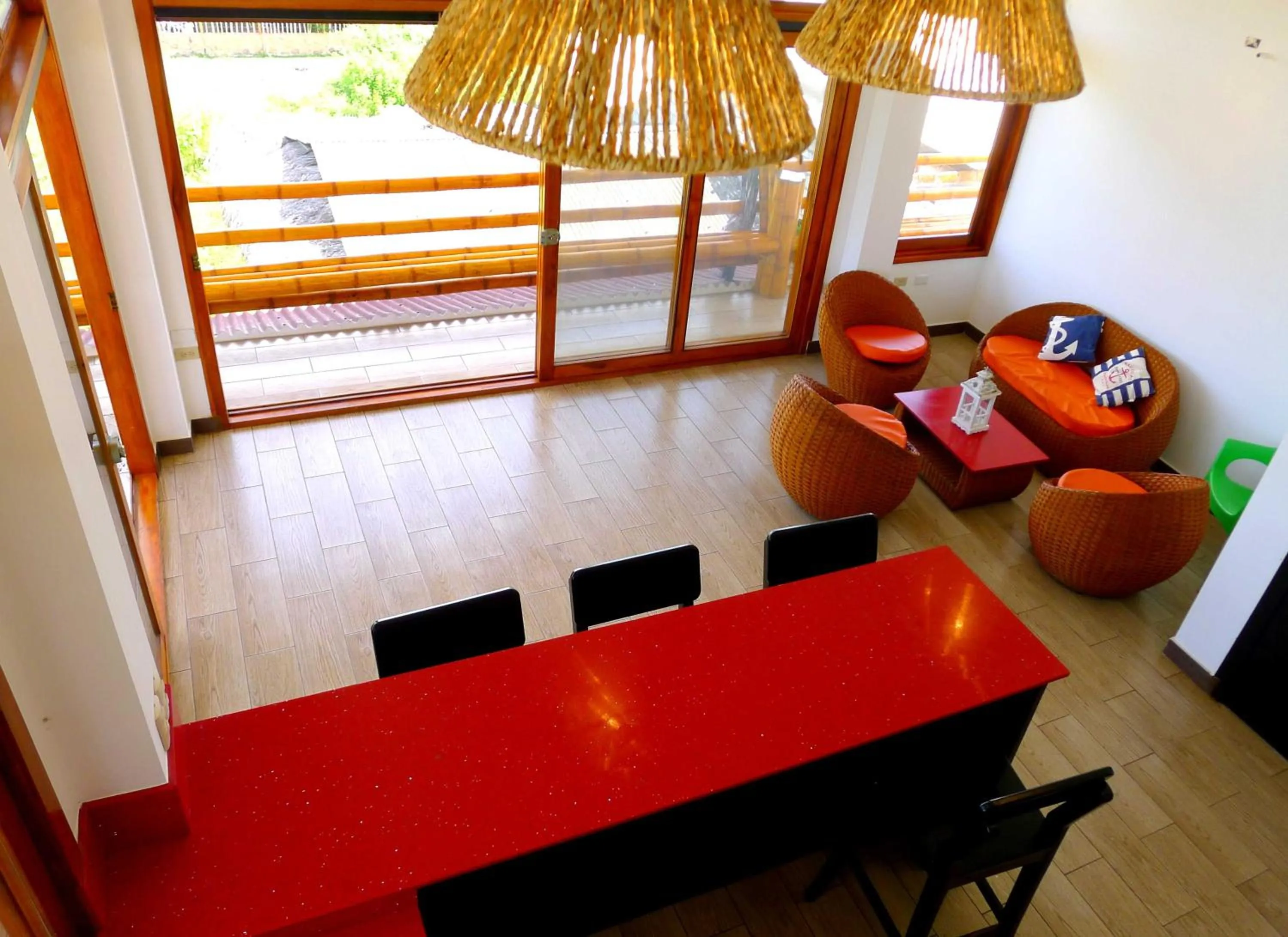 Communal lounge/ TV room in Hotel Sotavento