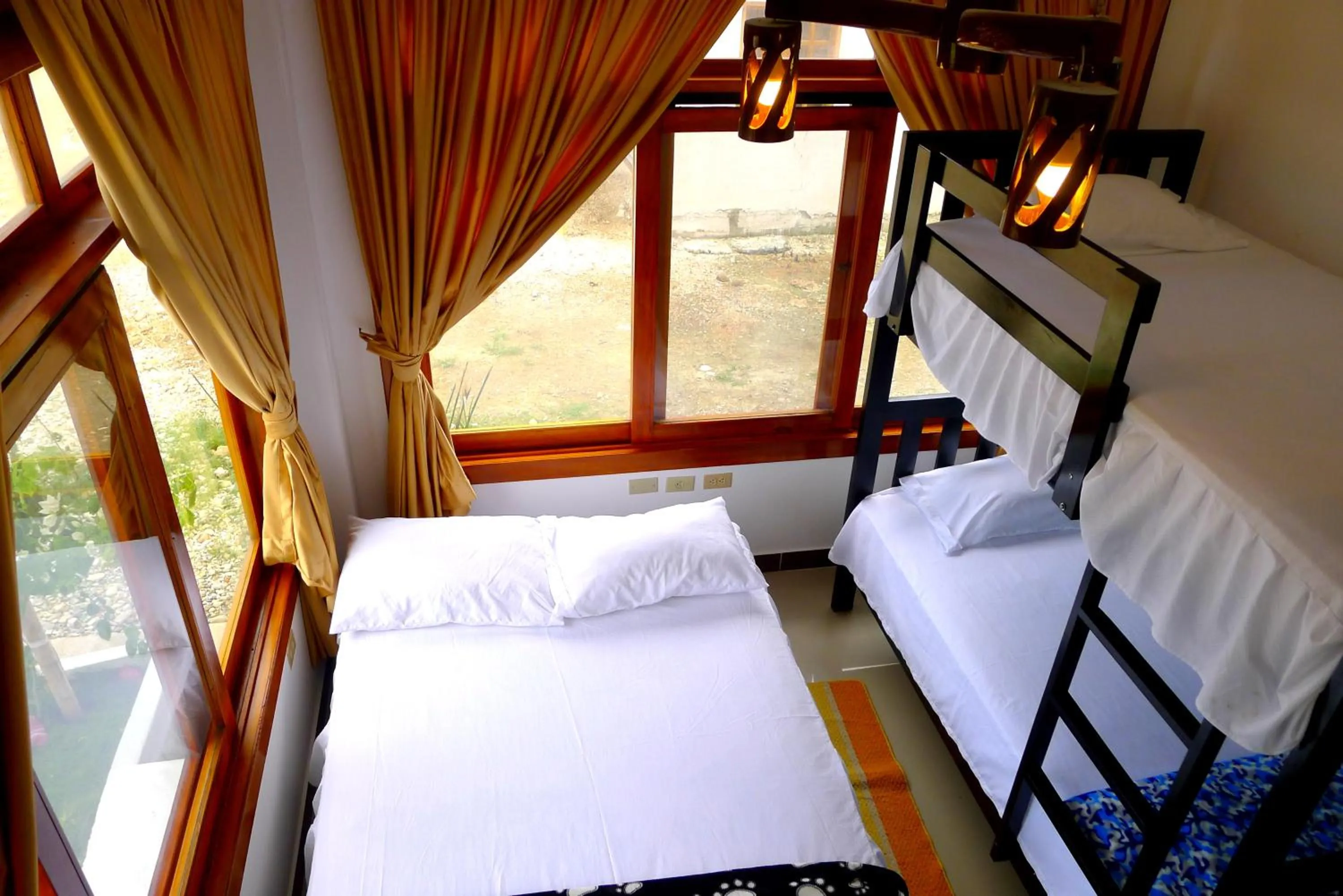 Decorative detail, Bed in Hotel Sotavento