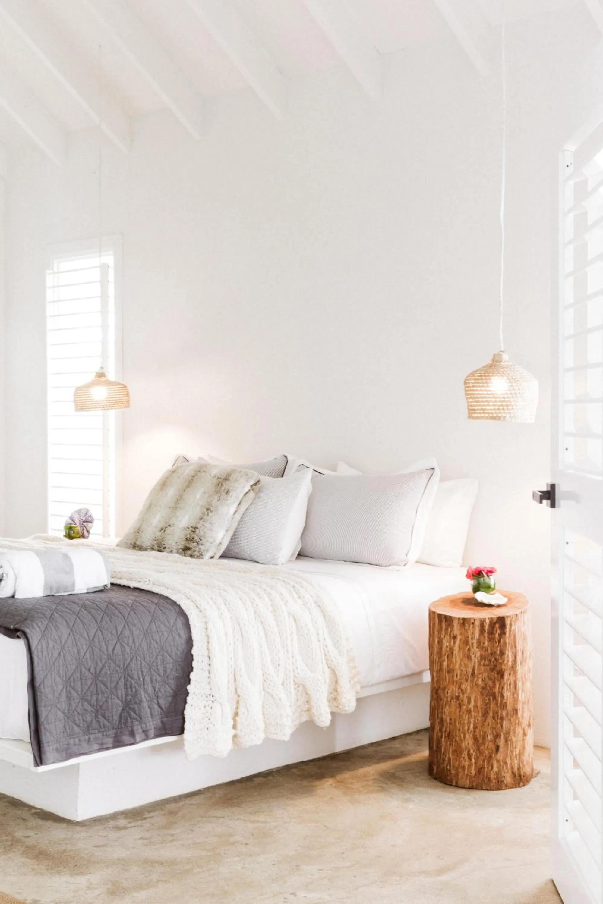 Decorative detail, Bed in The Moso