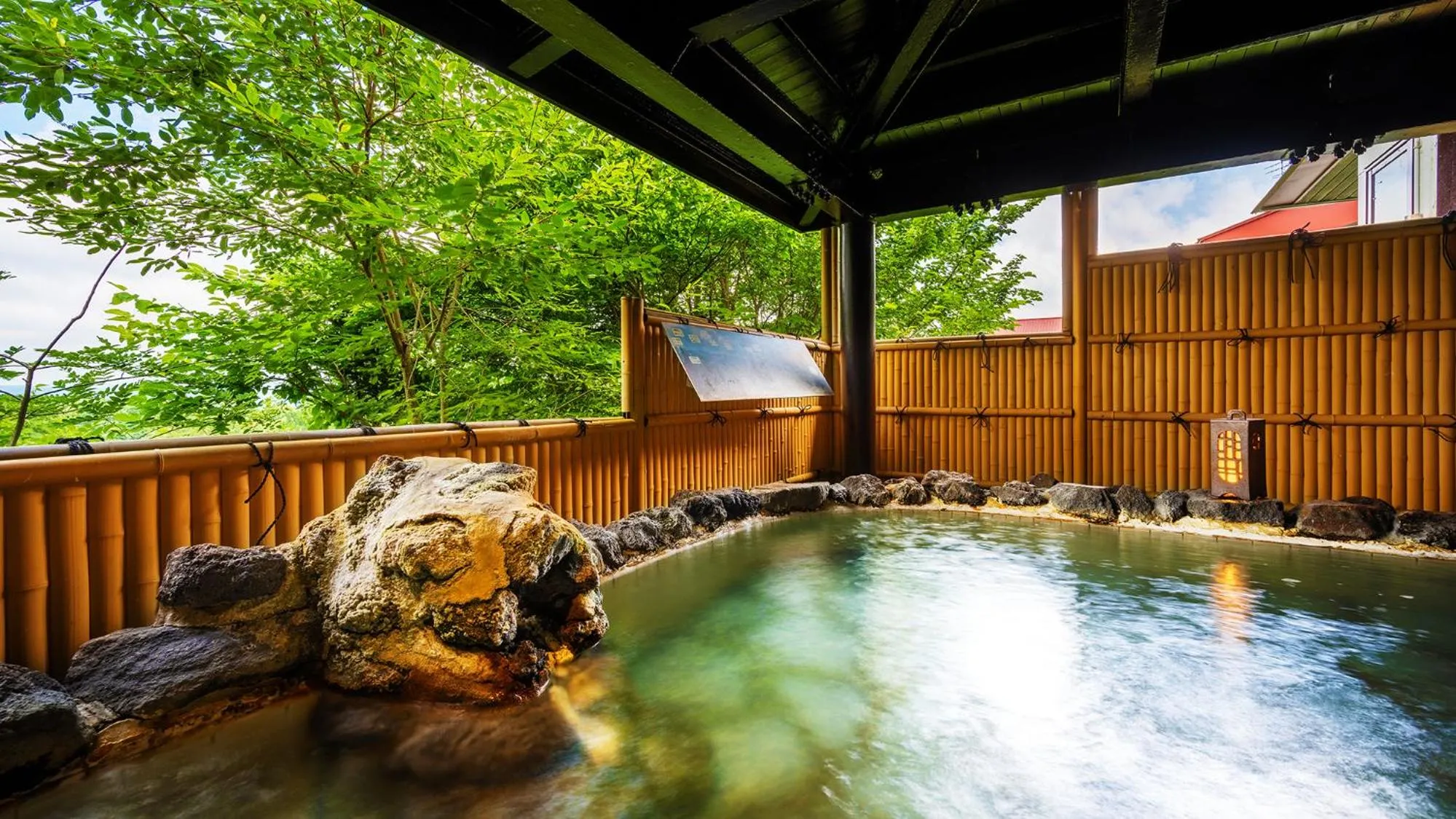 Hot Spring Bath in Hachimantai Mountain Hotel & Spa