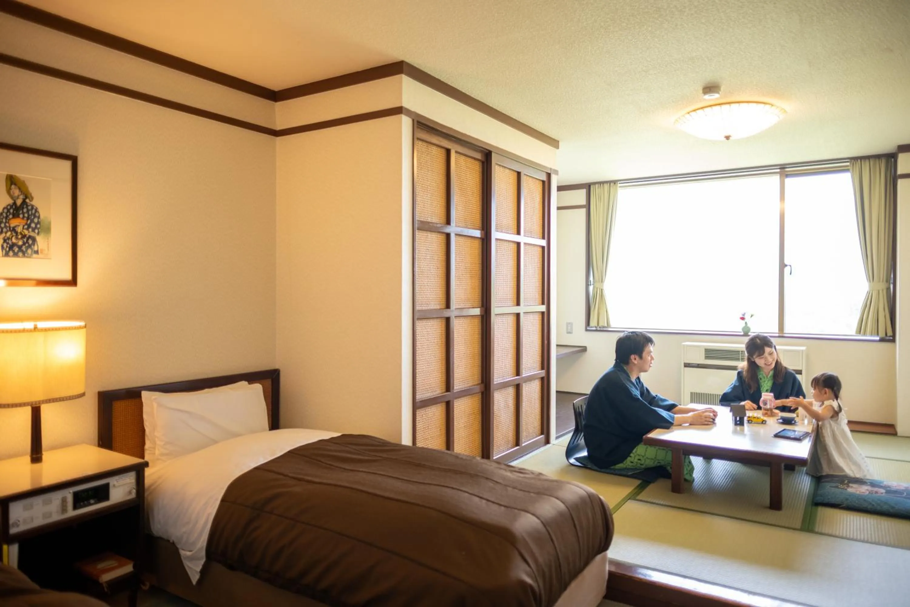 Photo of the whole room, Bed in Hachimantai Mountain Hotel & Spa