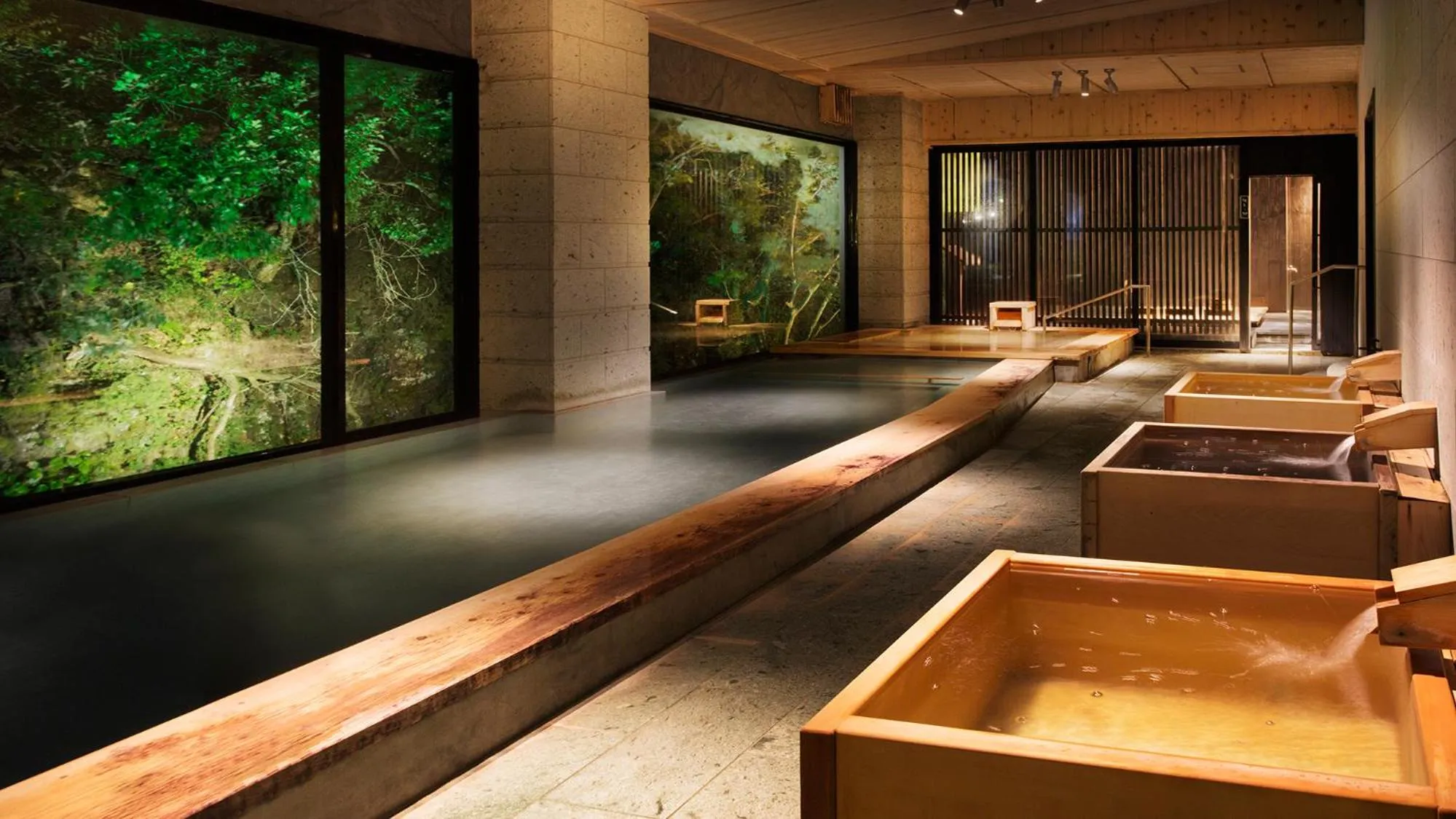 Hot Spring Bath in Premium Suites Matsushimakaku Produced by Shousuke no Yado Takinoyu