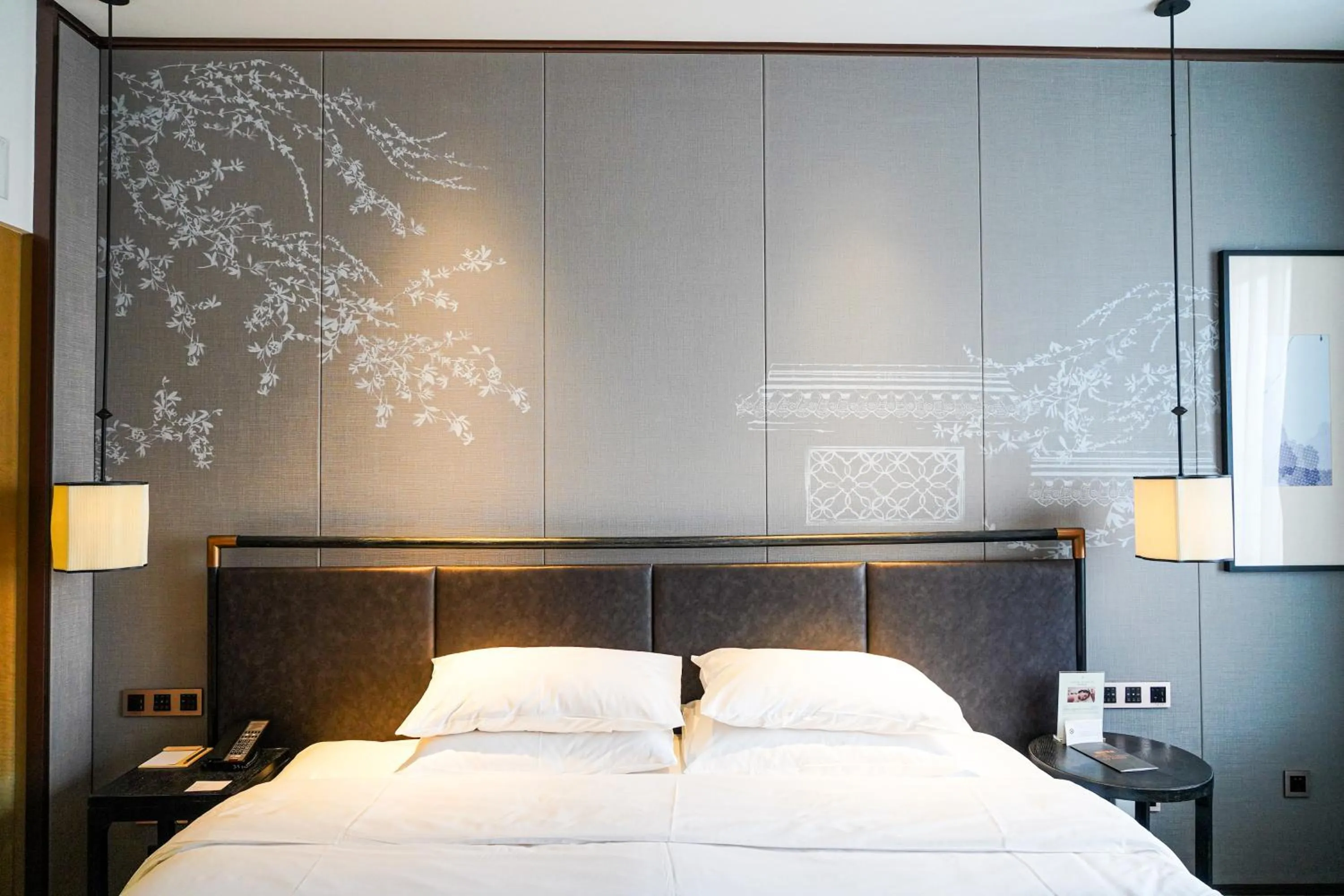 Bed in Courtyard by Marriott Yangzhou