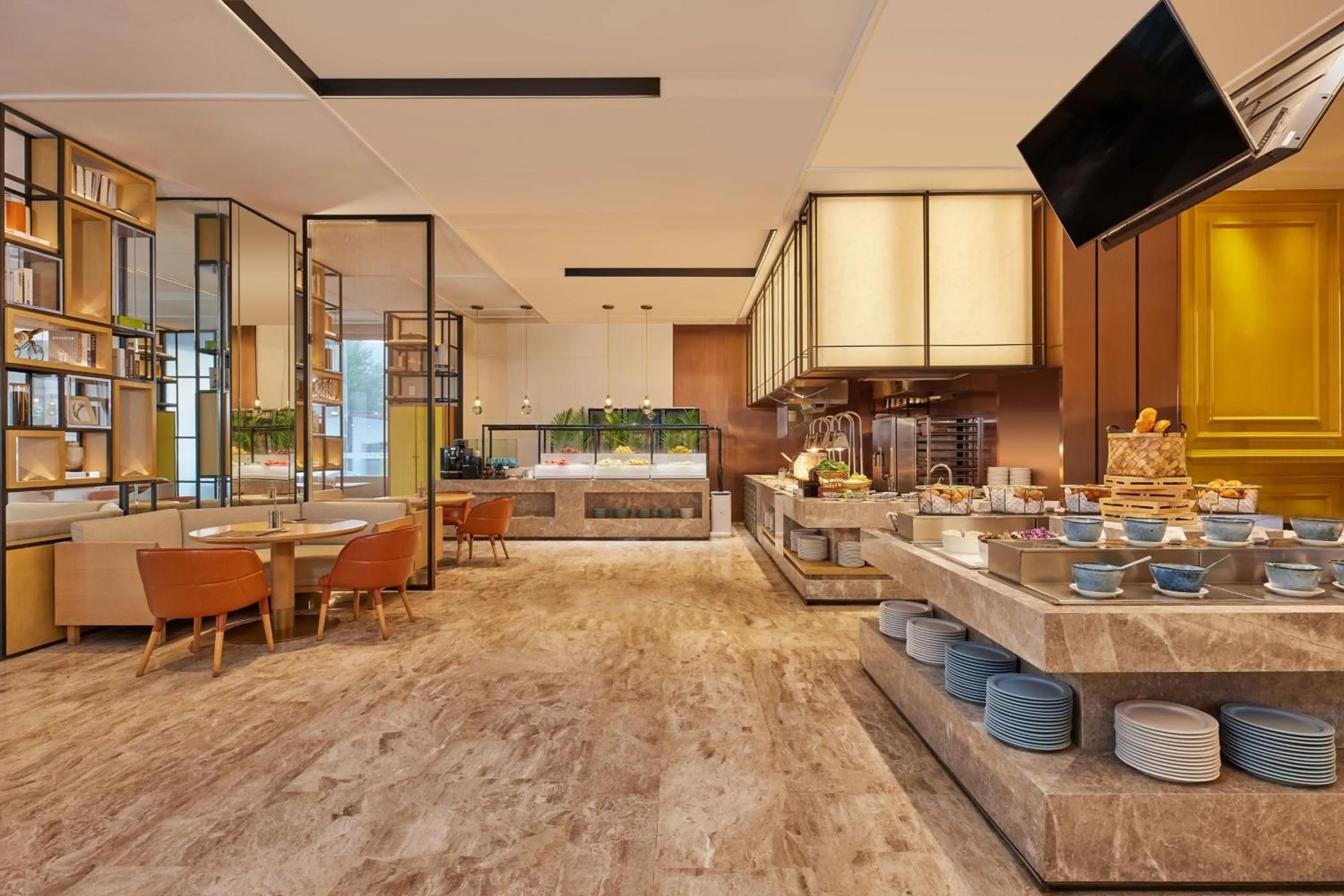 Restaurant/places to eat in Courtyard by Marriott Yangzhou