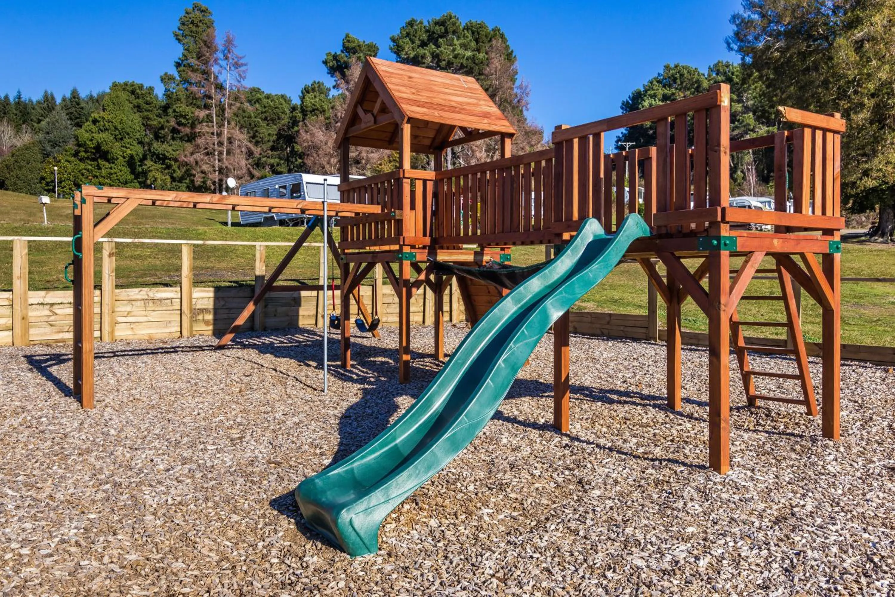 Children play ground in Motutere Bay TOP 10 Holiday Park