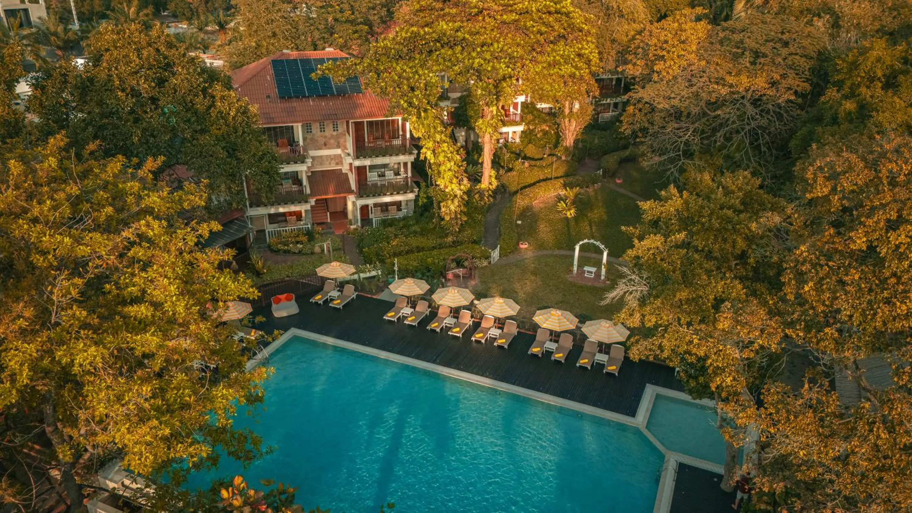 Property building in Birds and Bees Resort