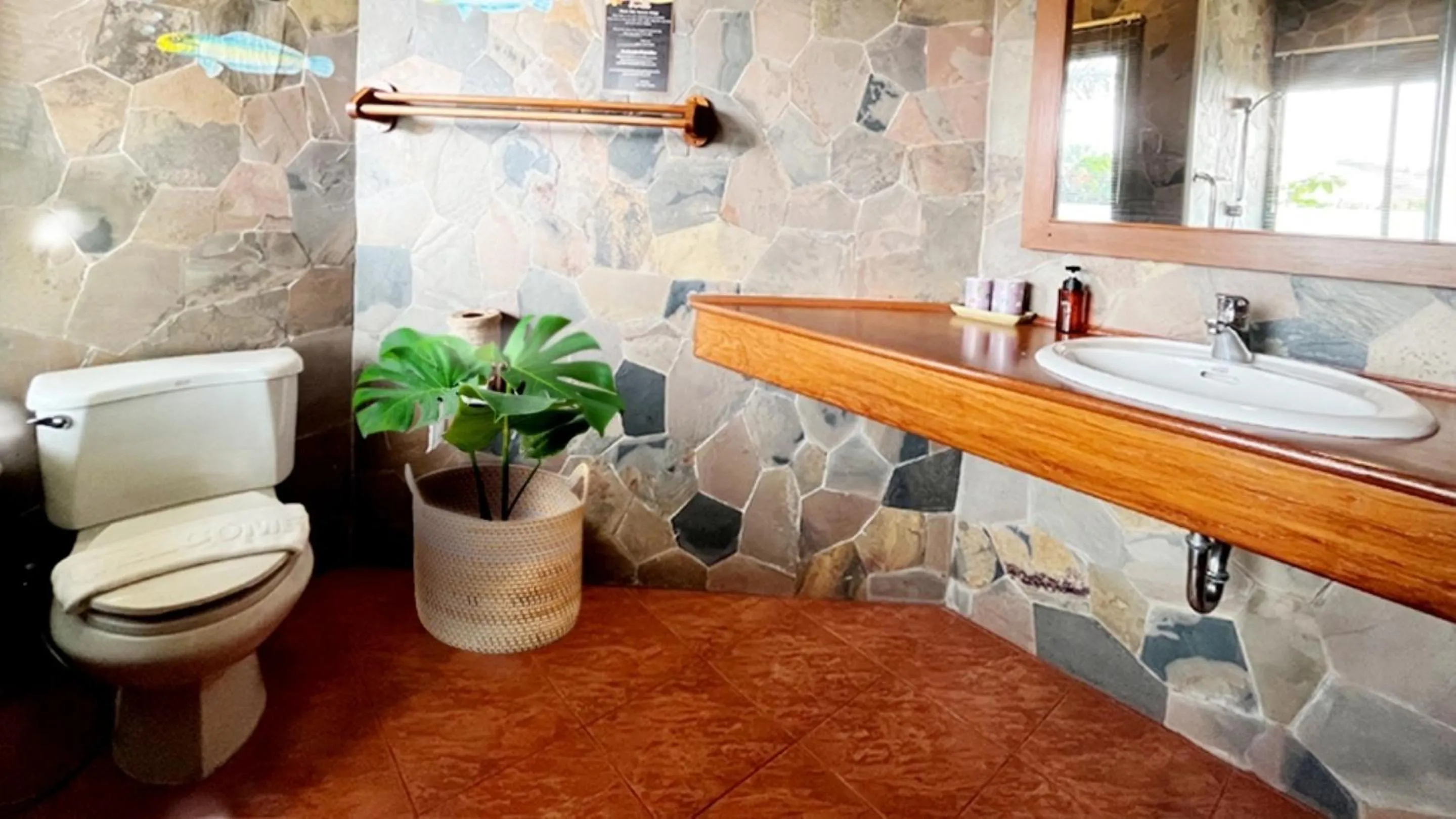 Bedroom in Birds and Bees Resort