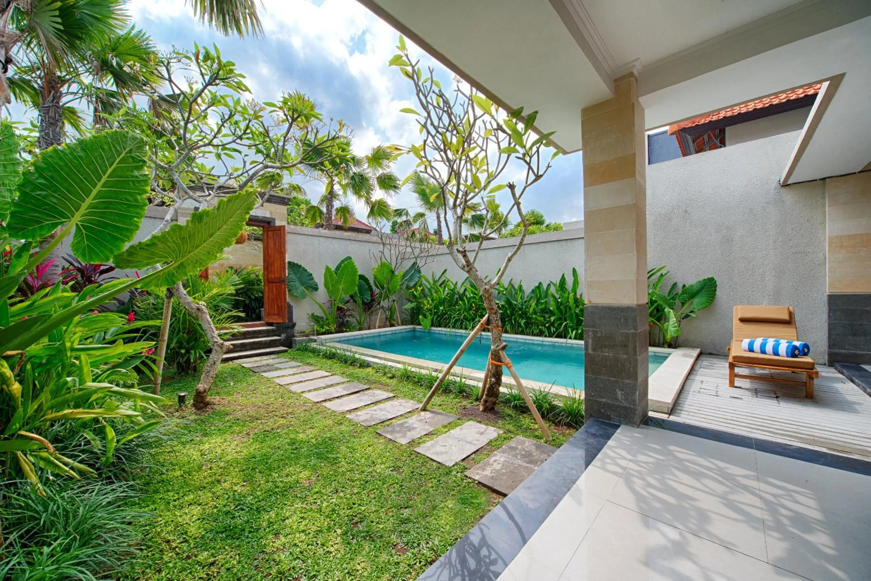 Garden in Puri Canggu Villas & Rooms