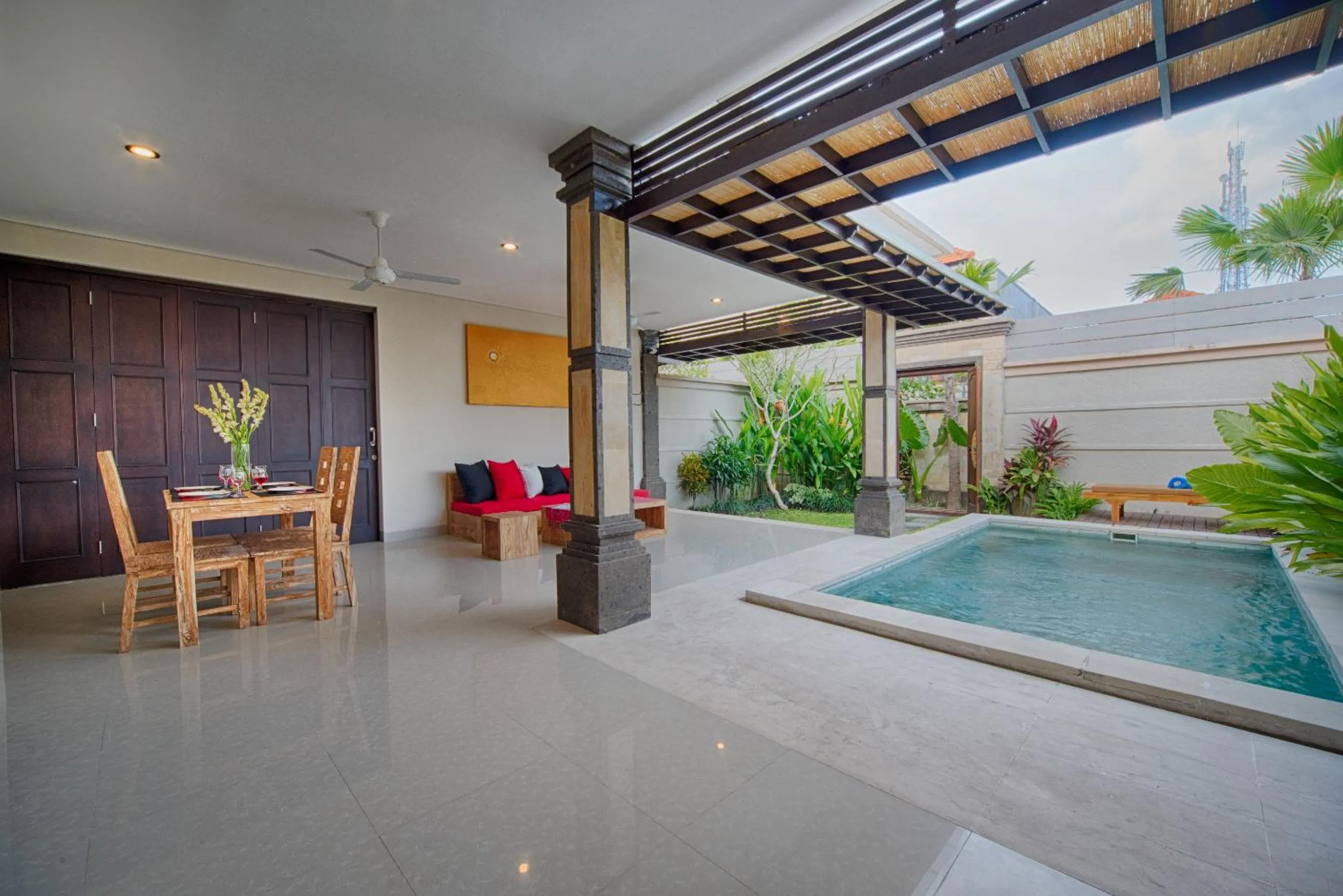 Garden in Puri Canggu Villas & Rooms