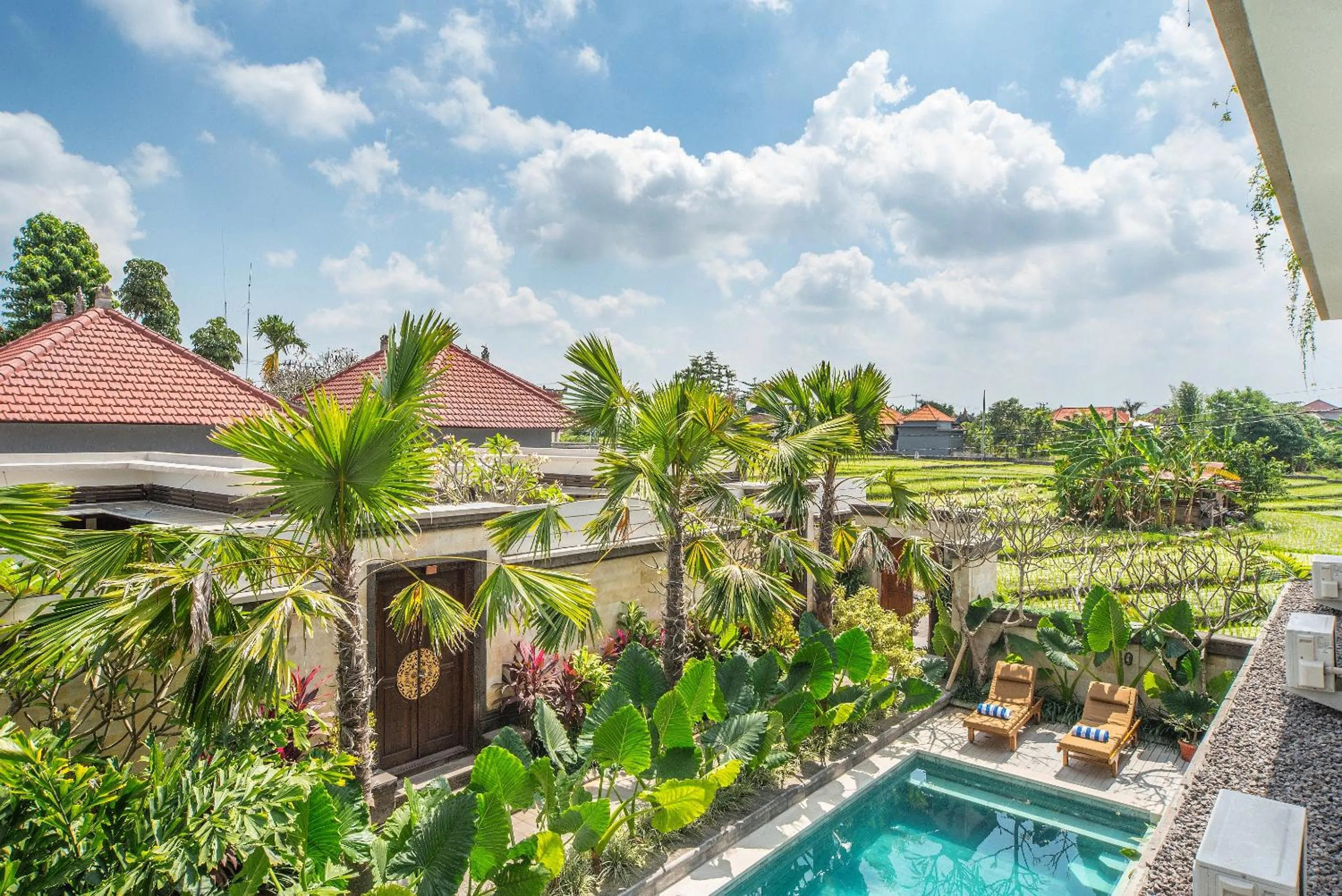Garden in Puri Canggu Villas & Rooms