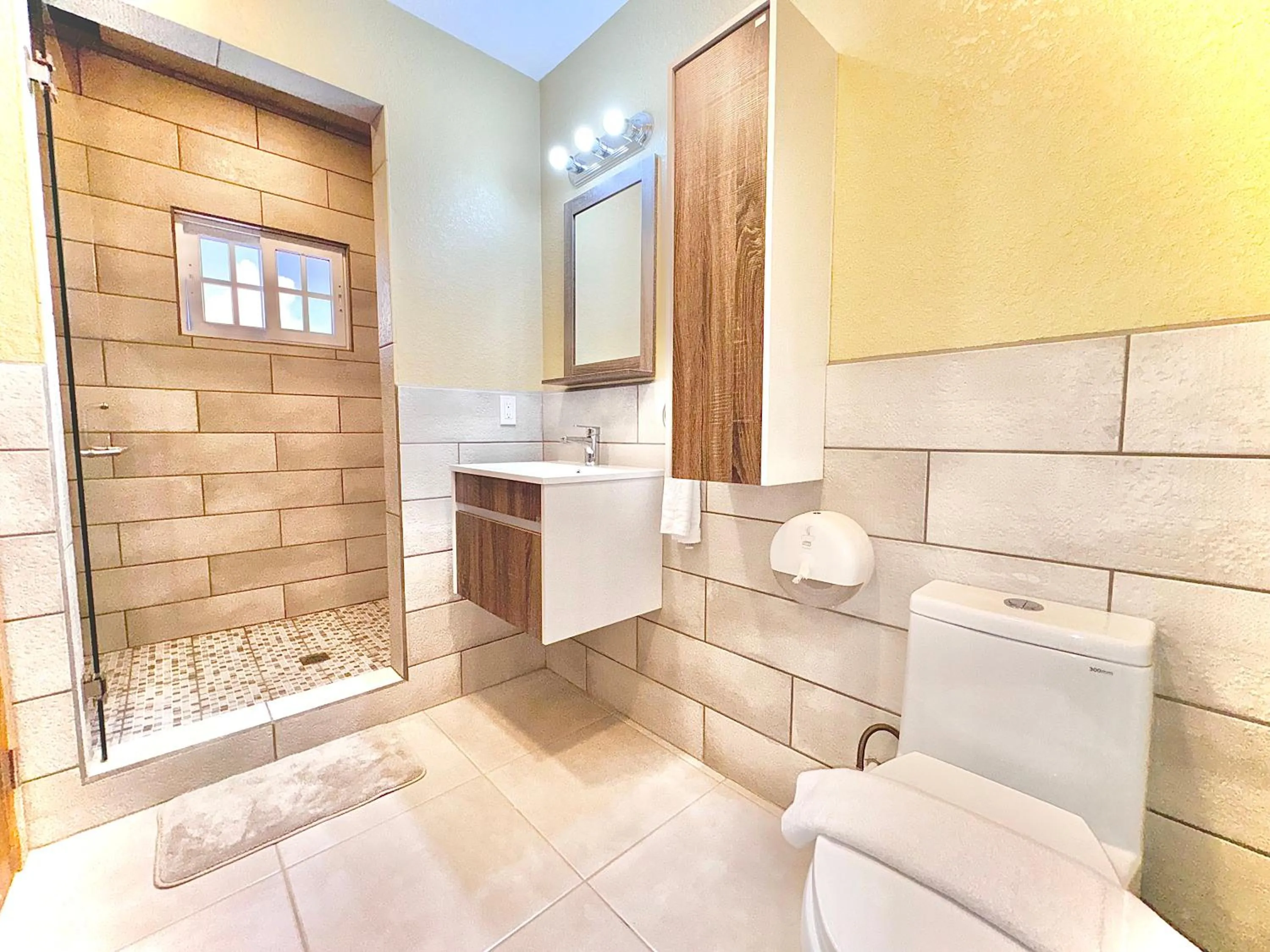 Shower in Mr. Tucan Hotel