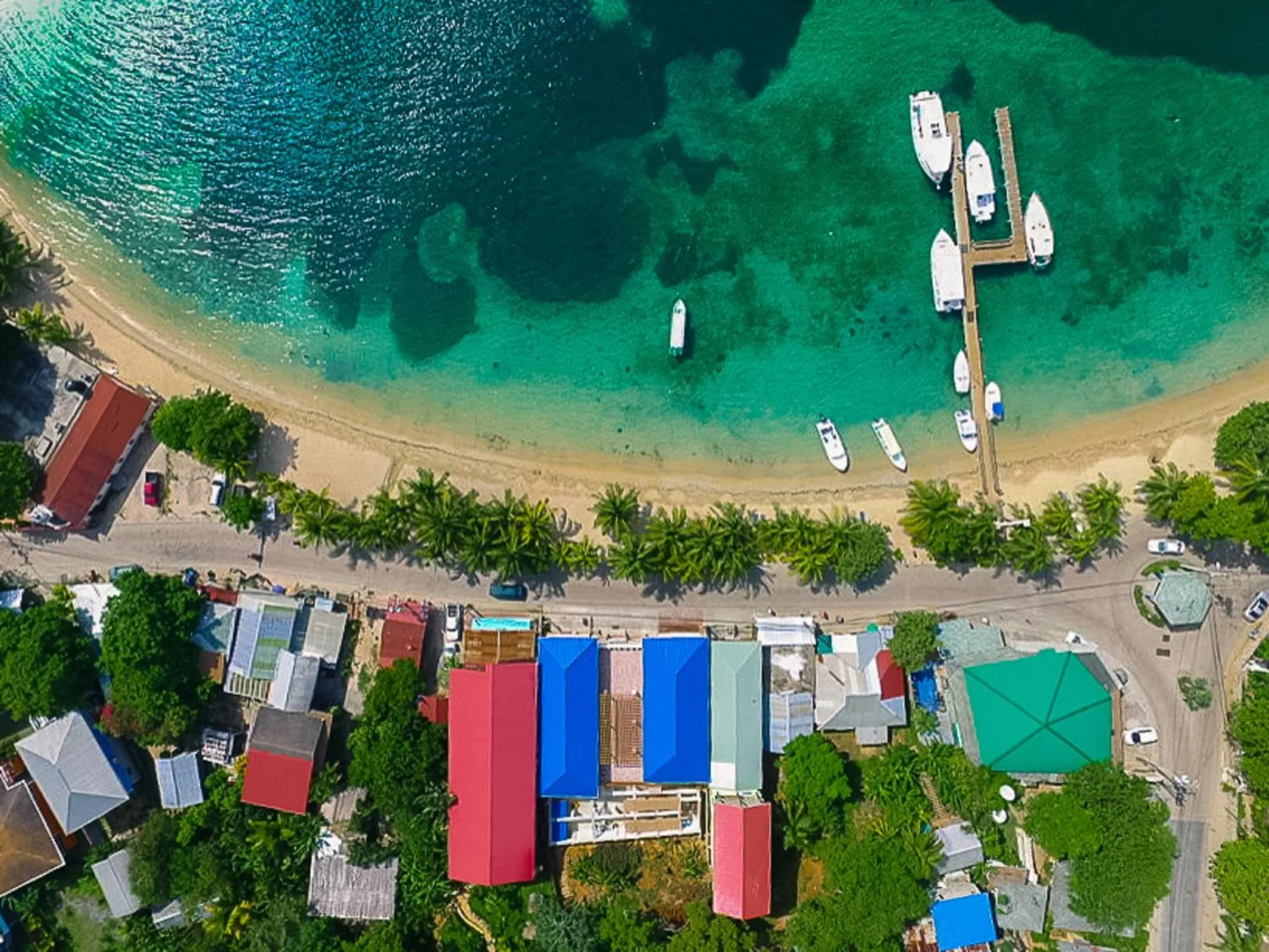 Bird's eye view in Mr. Tucan Hotel