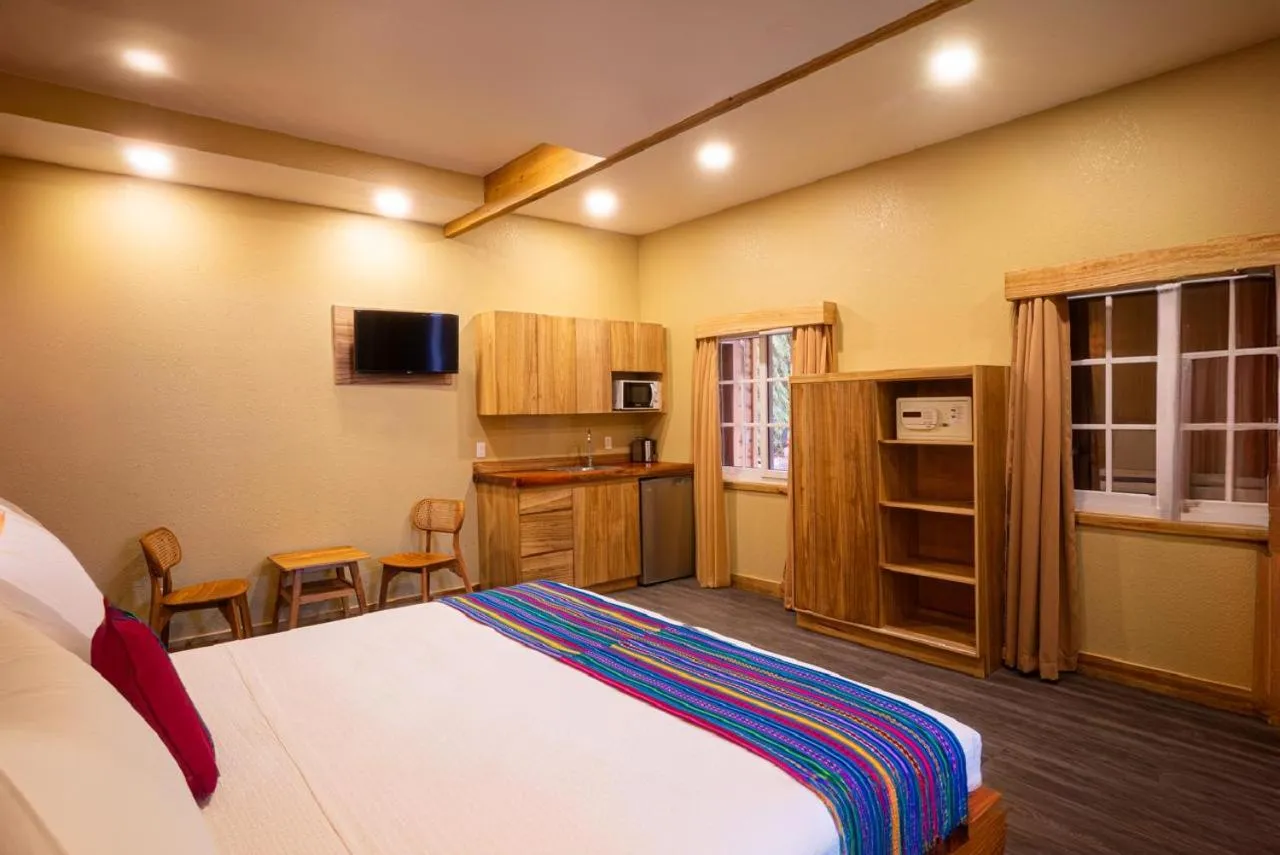 Bed in Mr. Tucan Hotel