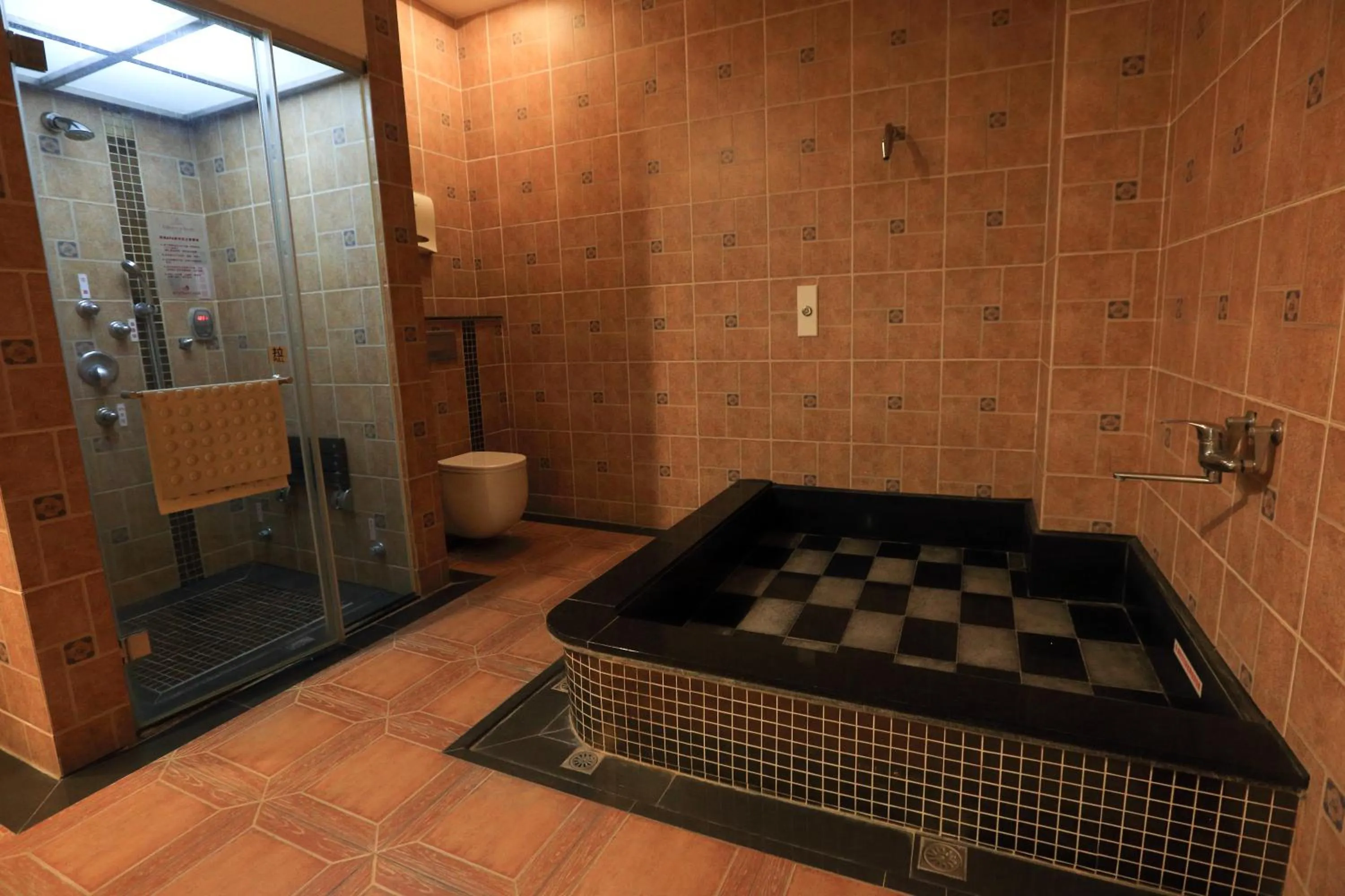 Shower in Moon Area Motel