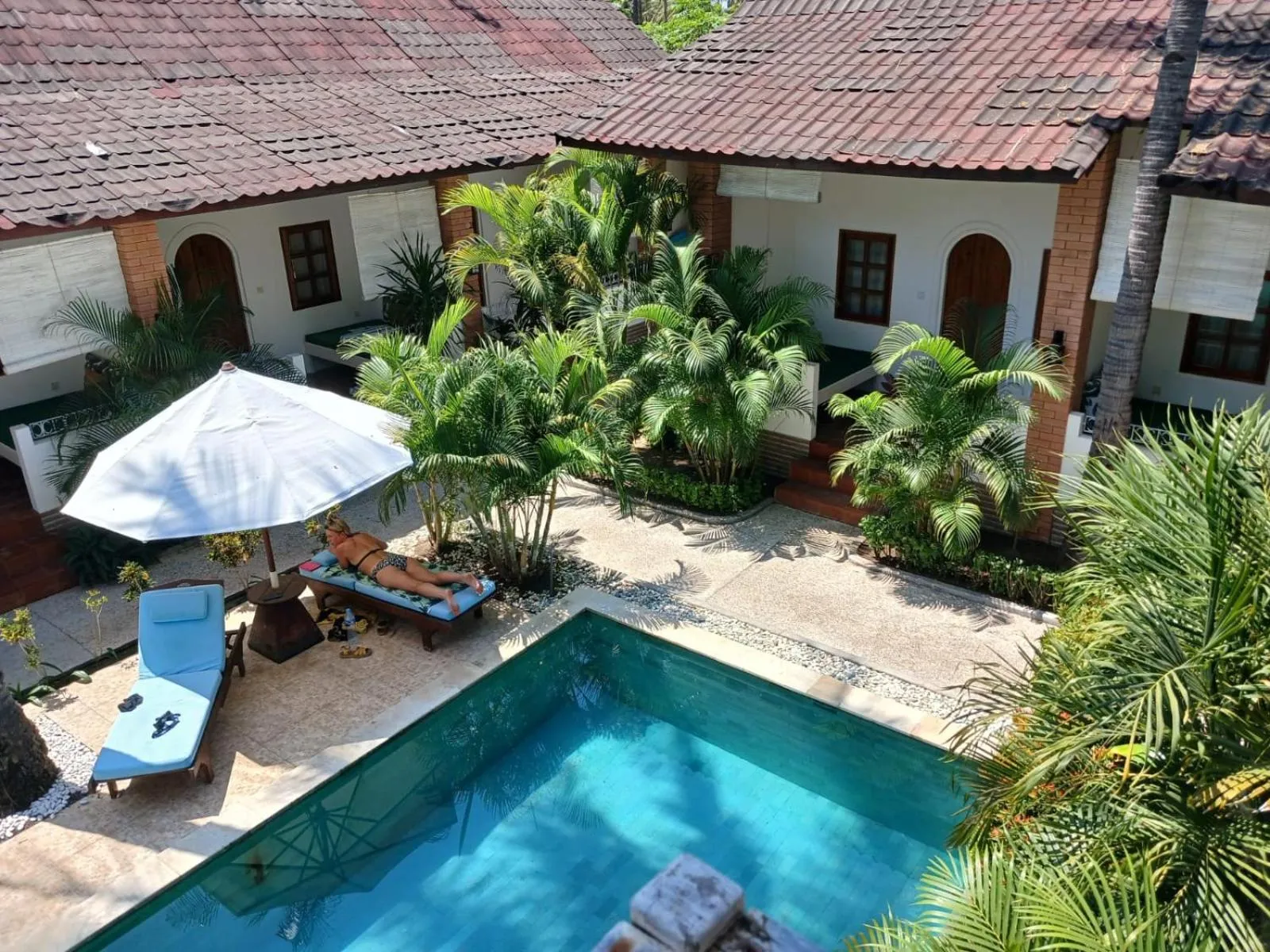 Garden in White Coconut Resort