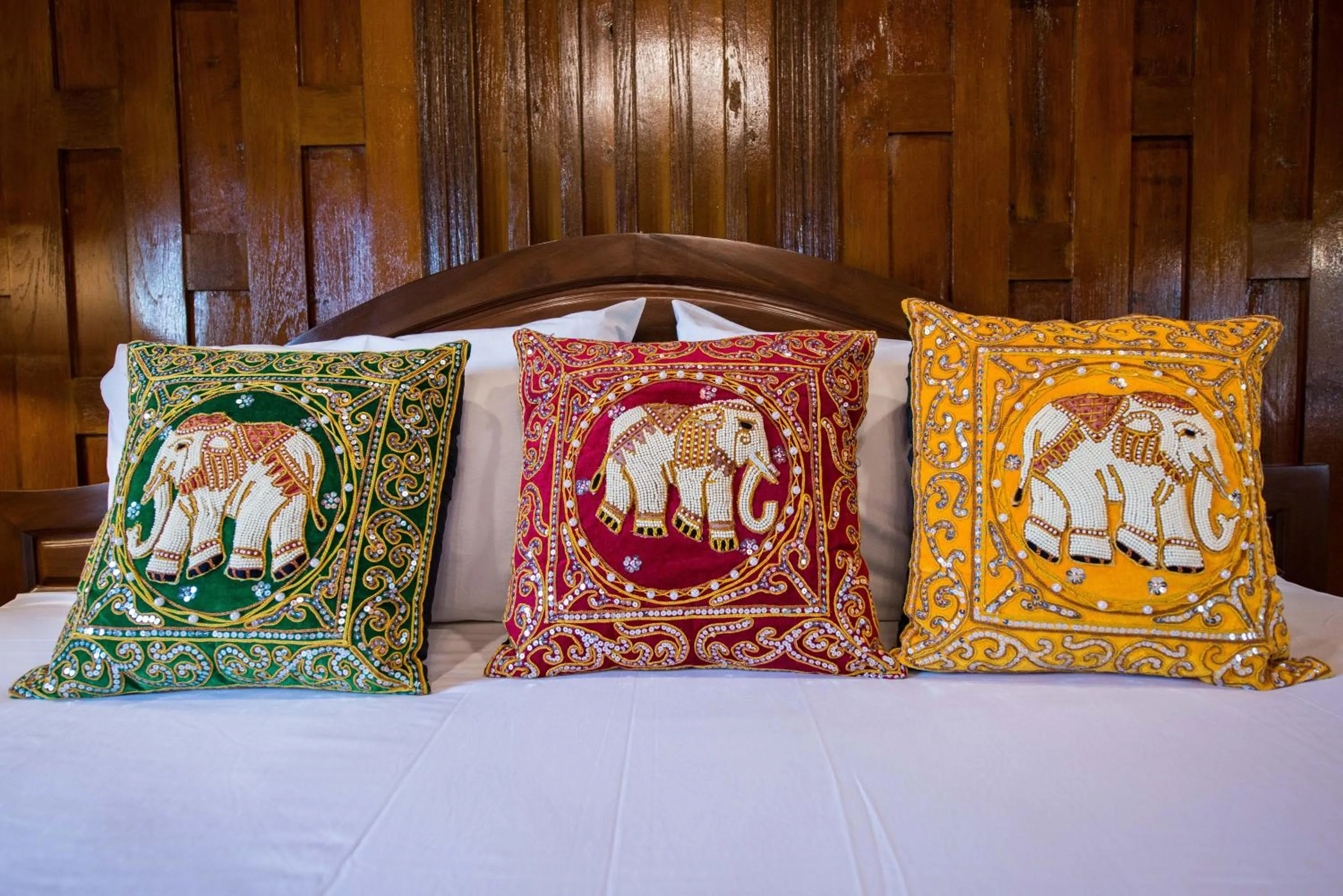 Decorative detail in Phuttal Residence