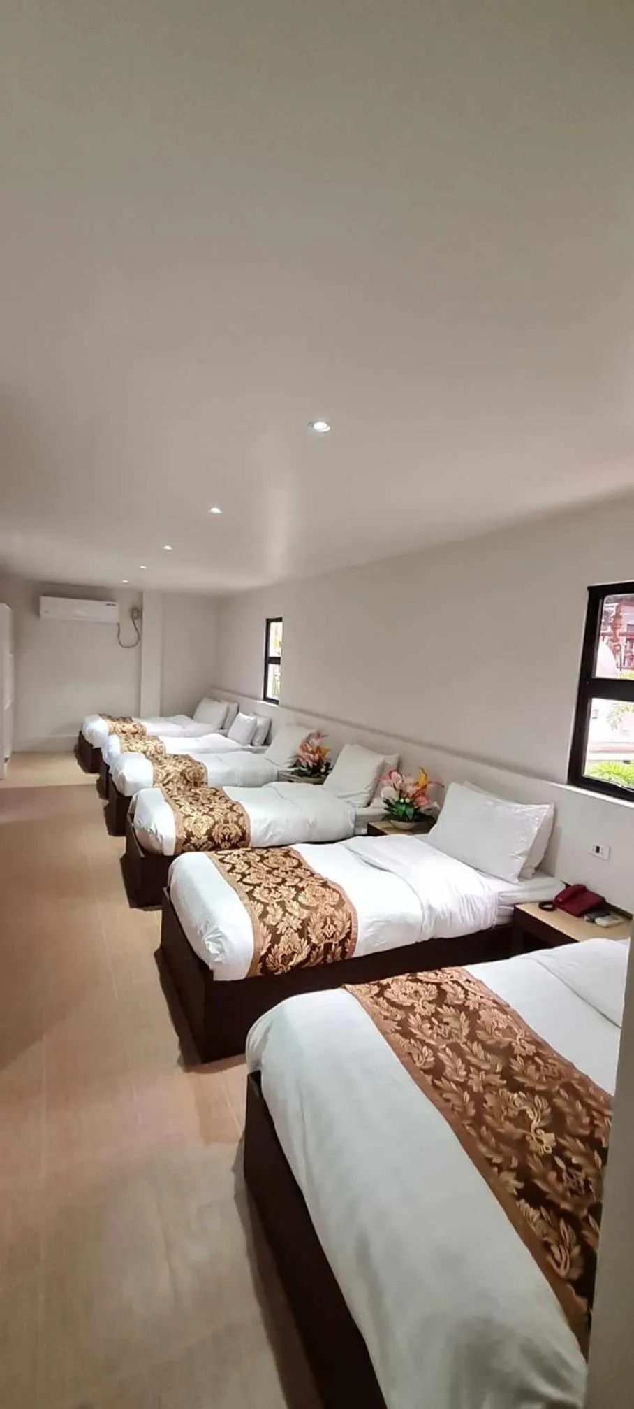 Bed in Hotel Carmelita