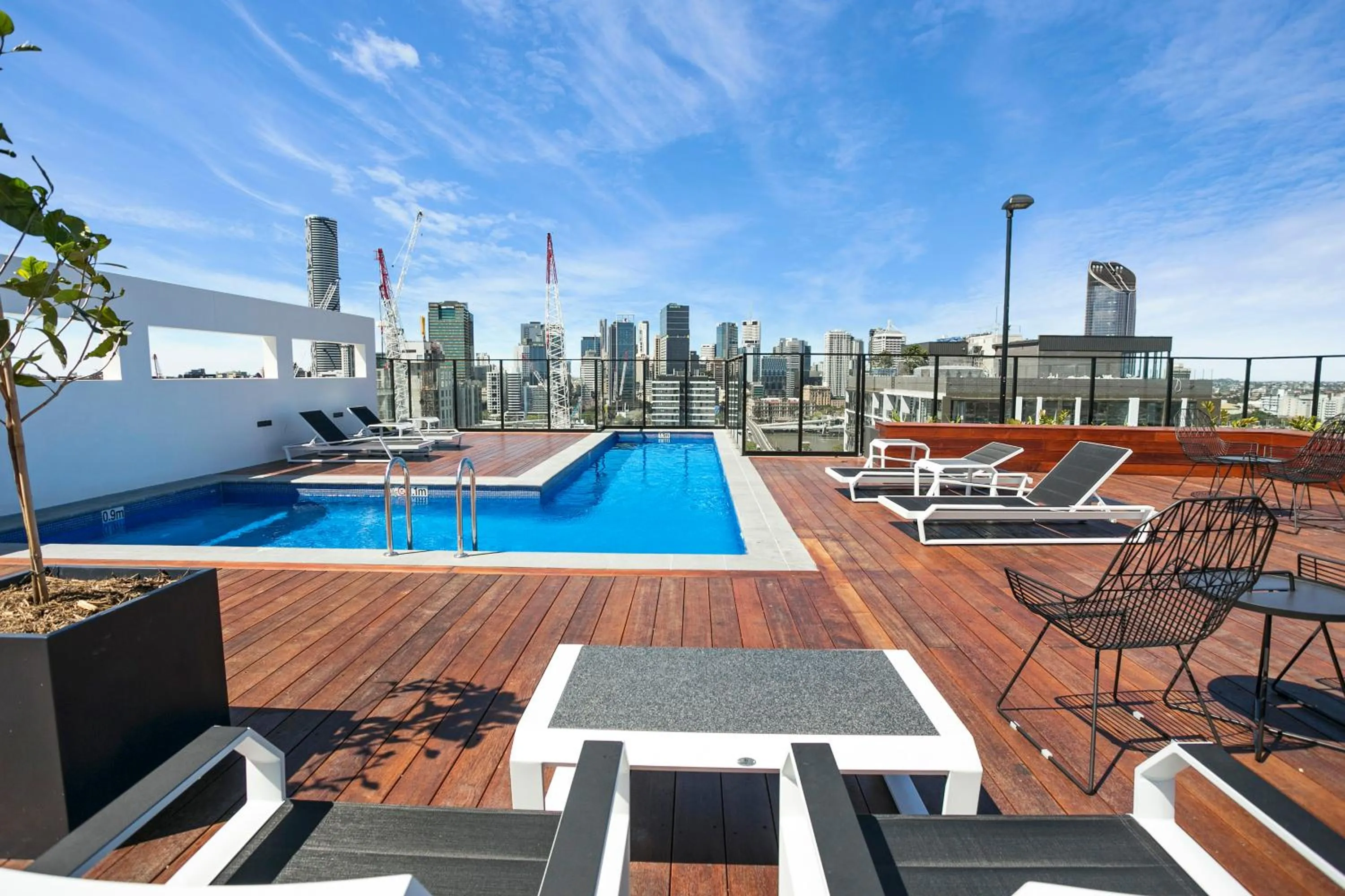 Swimming pool in Soda Apartments by CLLIX