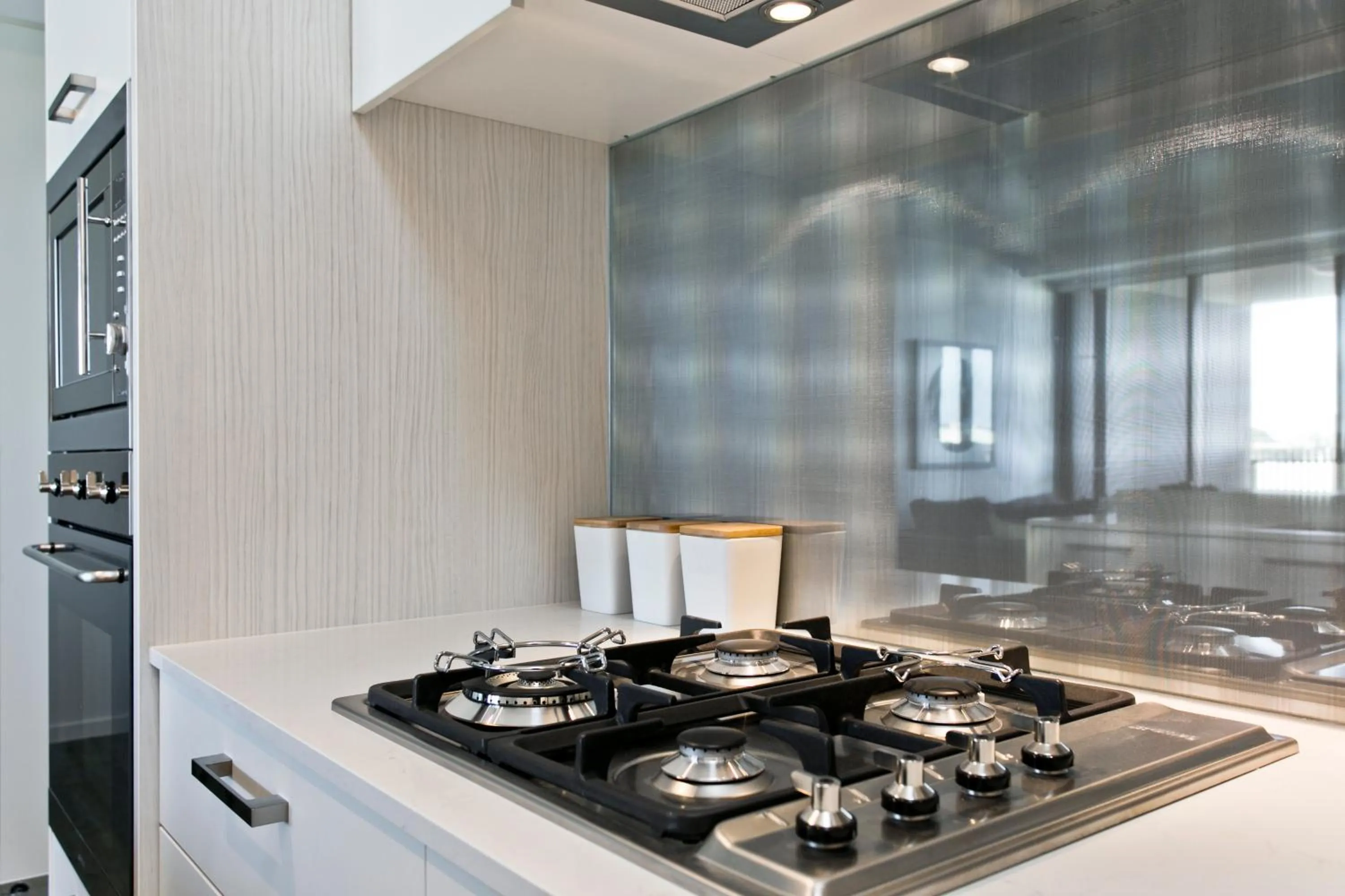 Kitchen or kitchenette in Soda Apartments by CLLIX