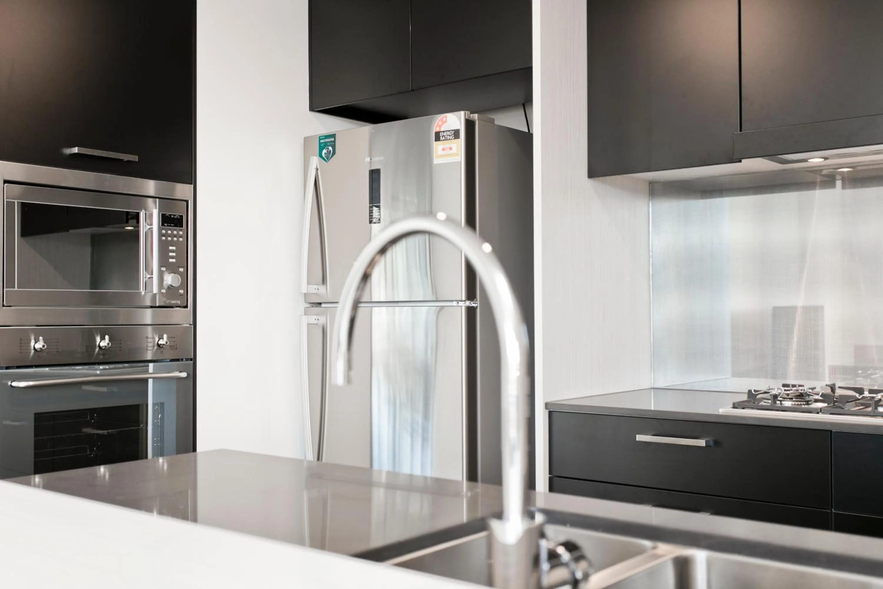 Kitchen or kitchenette in Soda Apartments by CLLIX