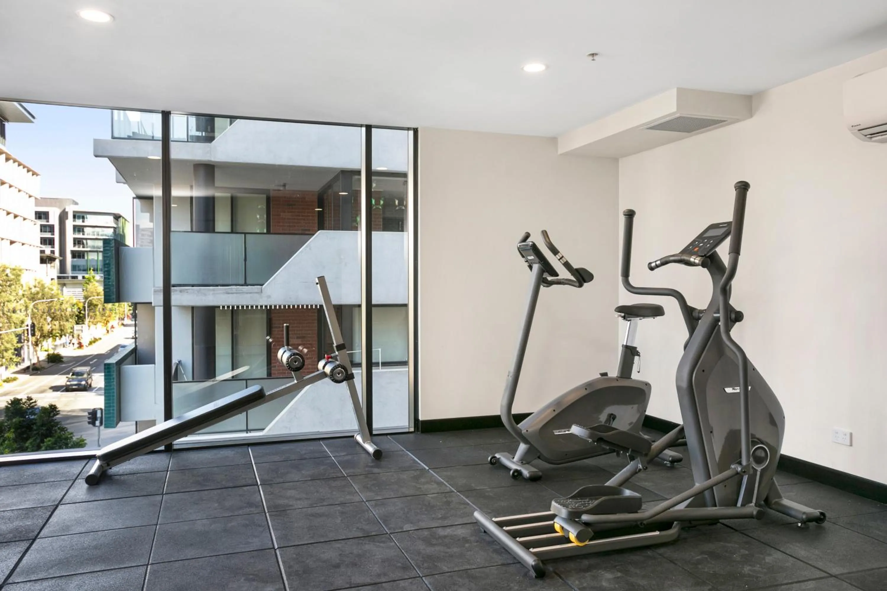 Fitness centre/facilities in Soda Apartments by CLLIX