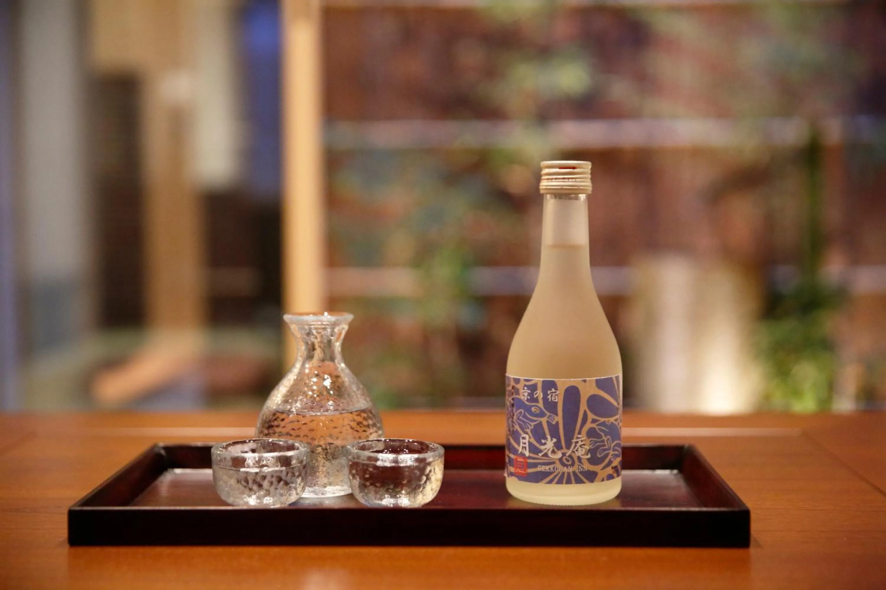 Alcoholic drinks in Kyonoyado Gekkoan