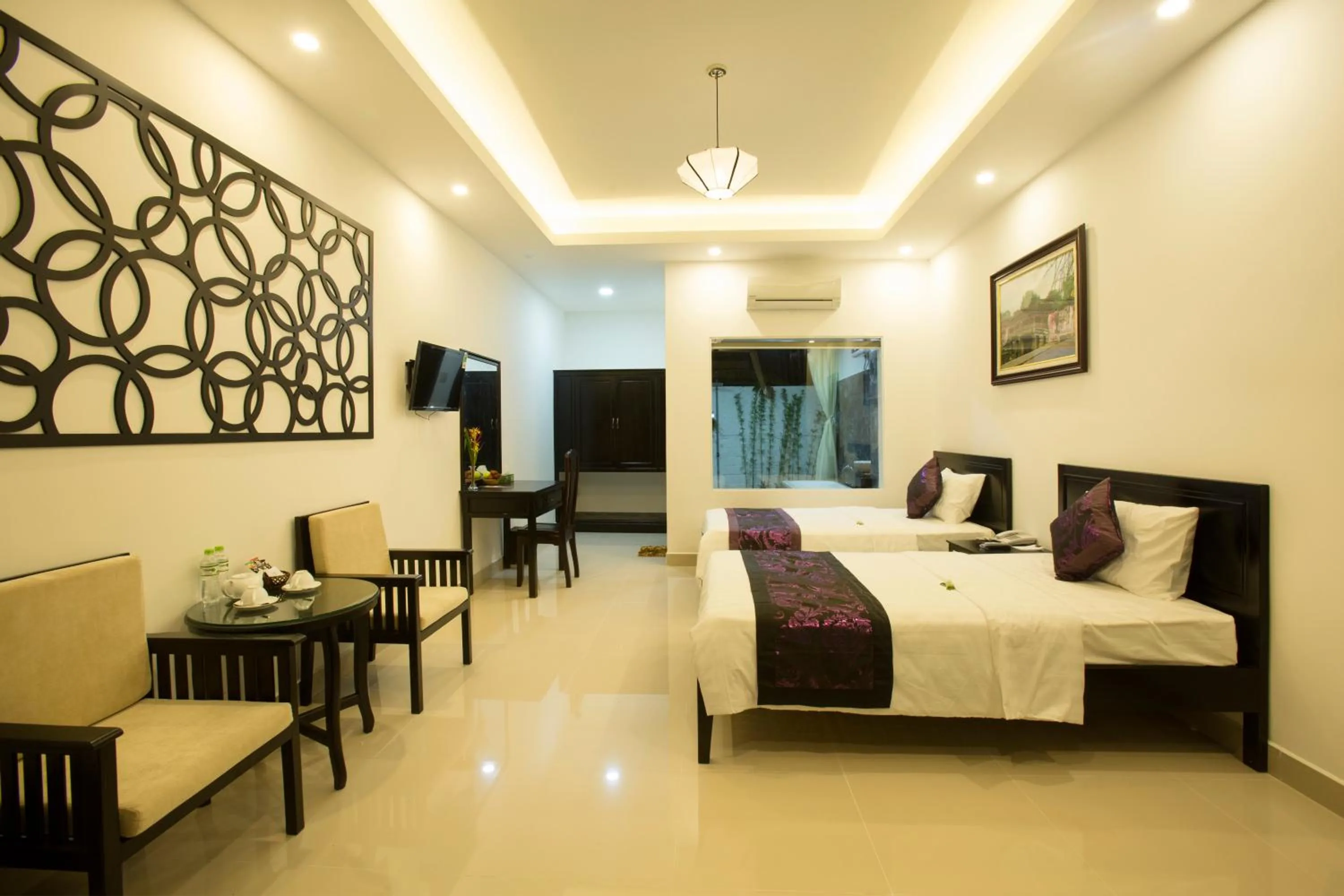 Bed in Hoi An Hideaway Villa