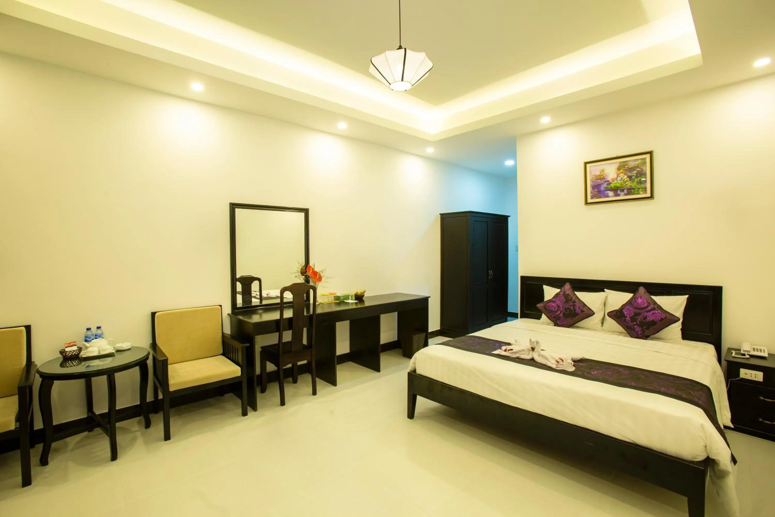 Bed in Hoi An Hideaway Villa