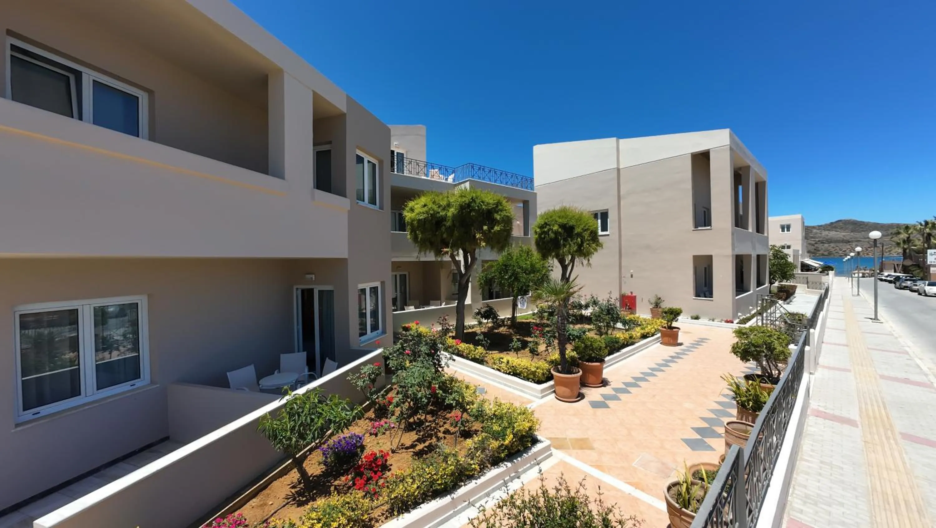 Property building in Chrispy Beach Resort, Agia Marina