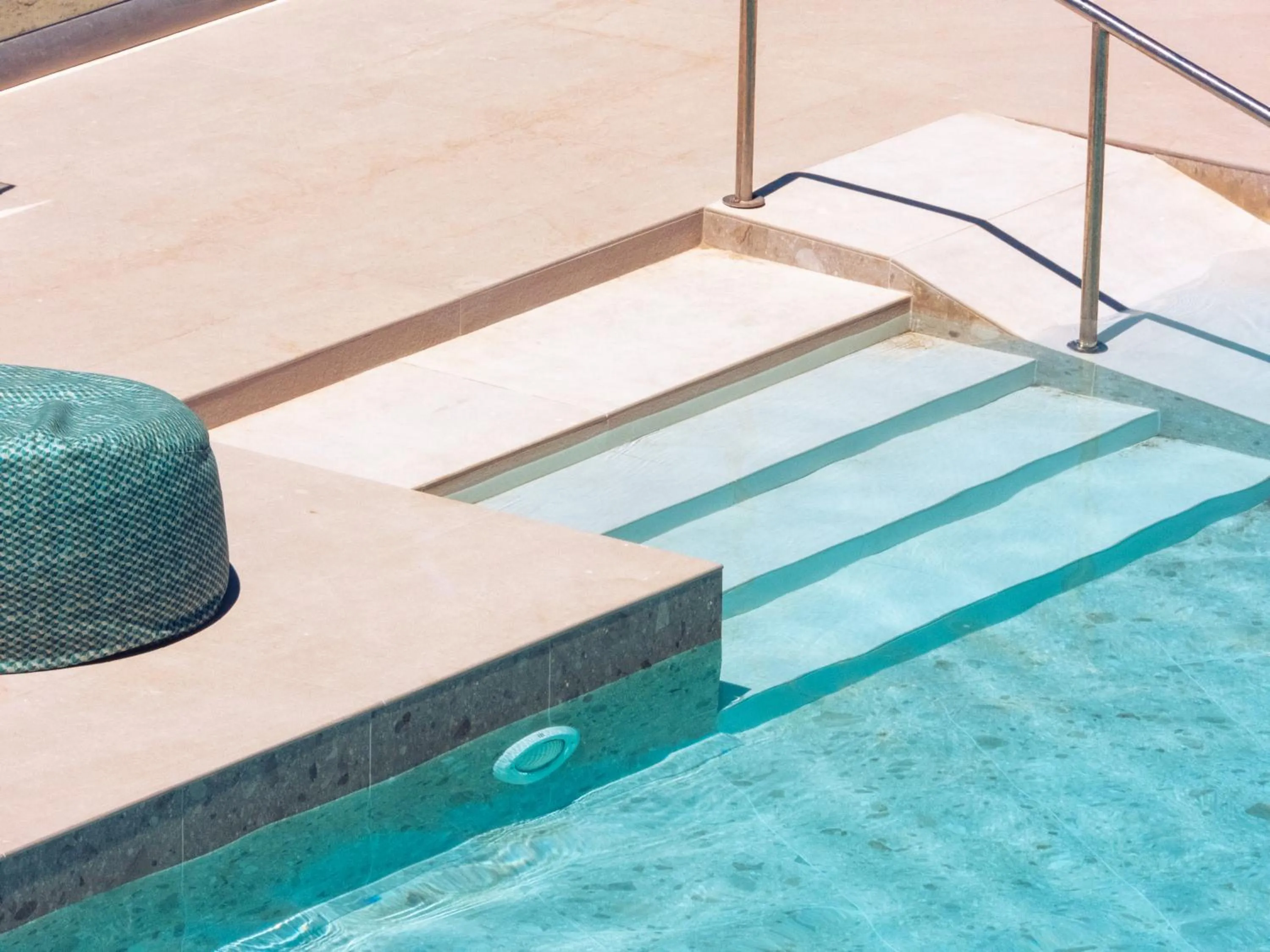 Swimming pool in Chrispy Beach Resort, Agia Marina