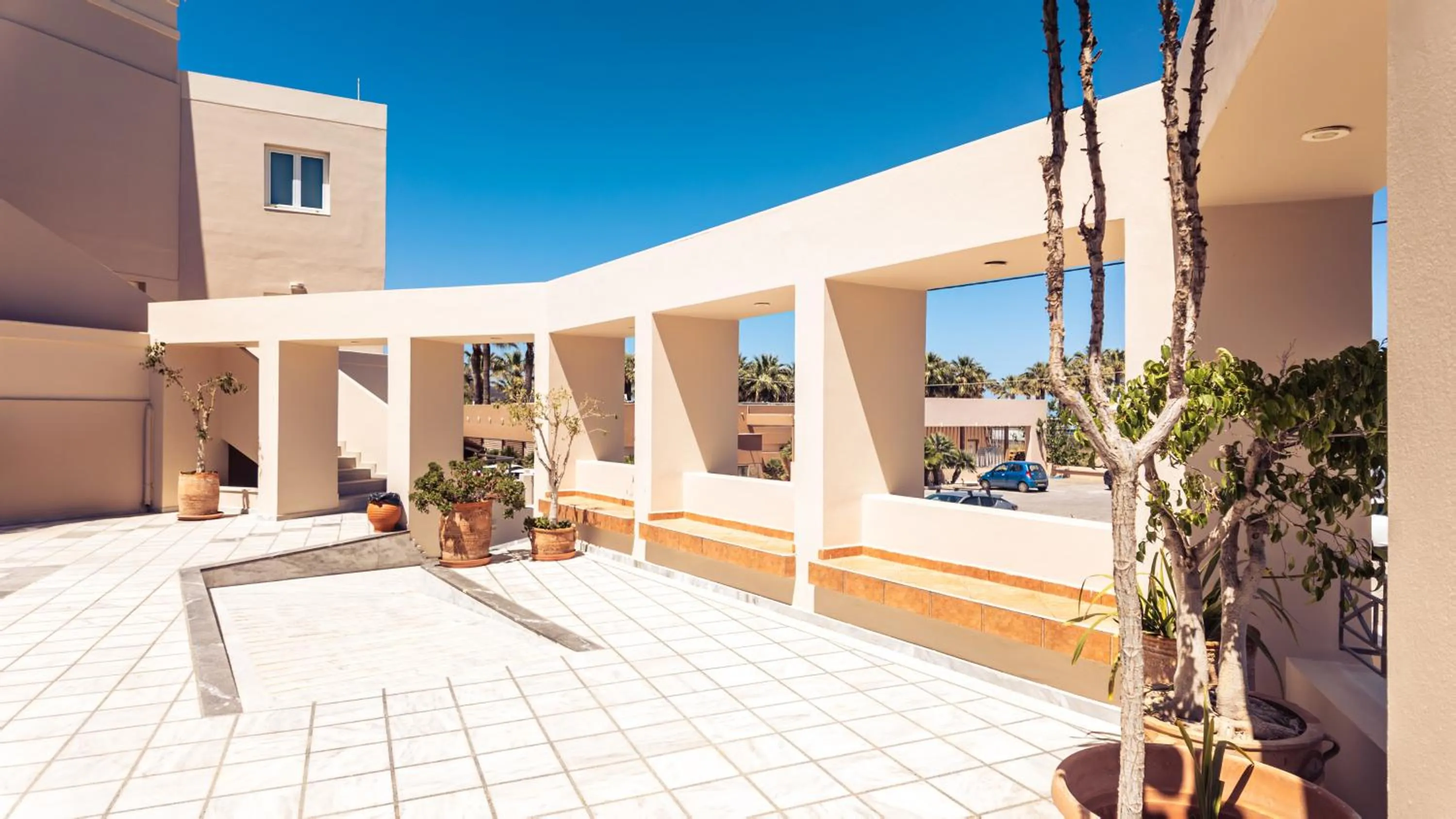 Property building in Chrispy Beach Resort, Agia Marina