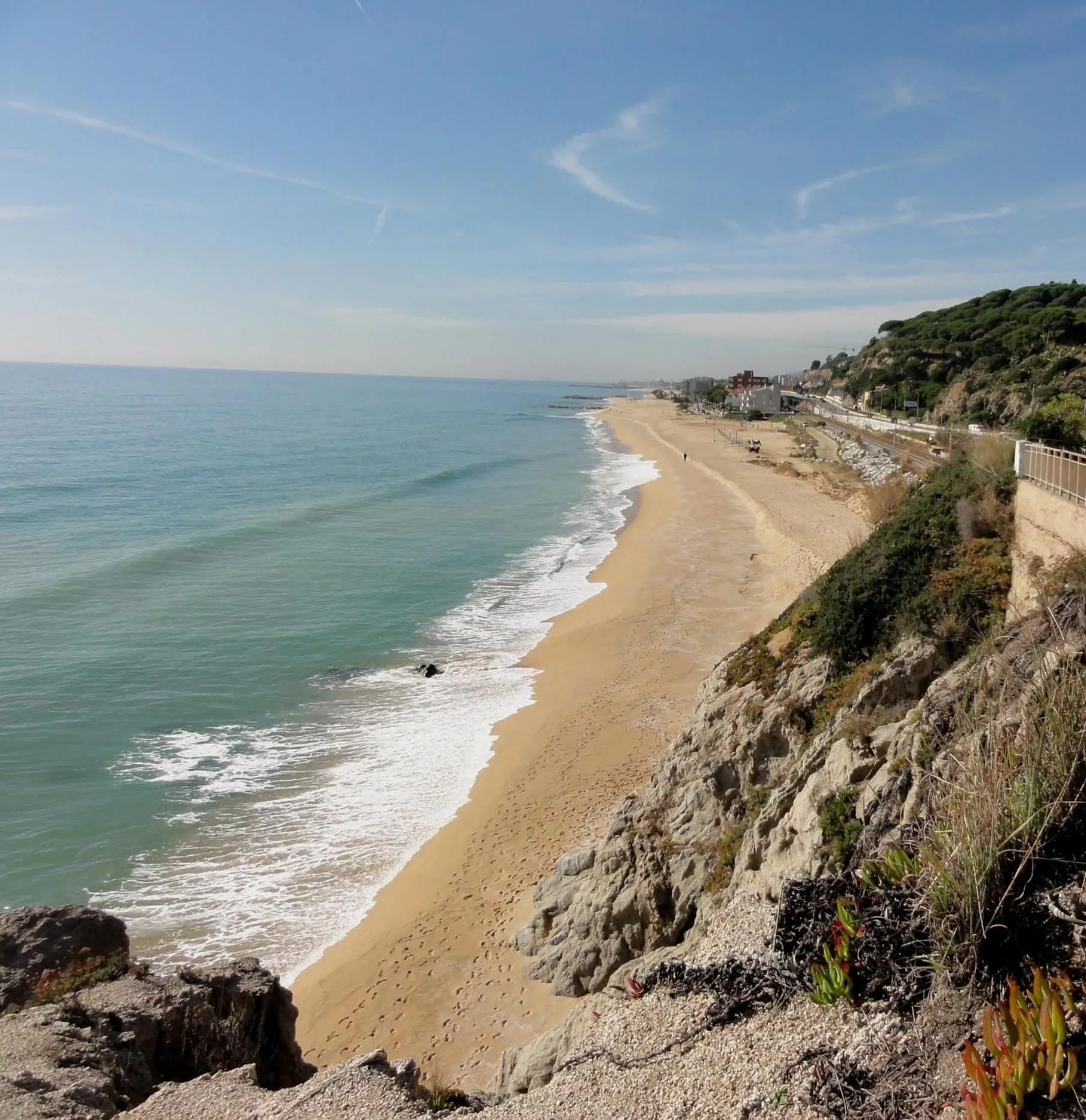 Beach in L'Hostalet d'Arenys de Mar