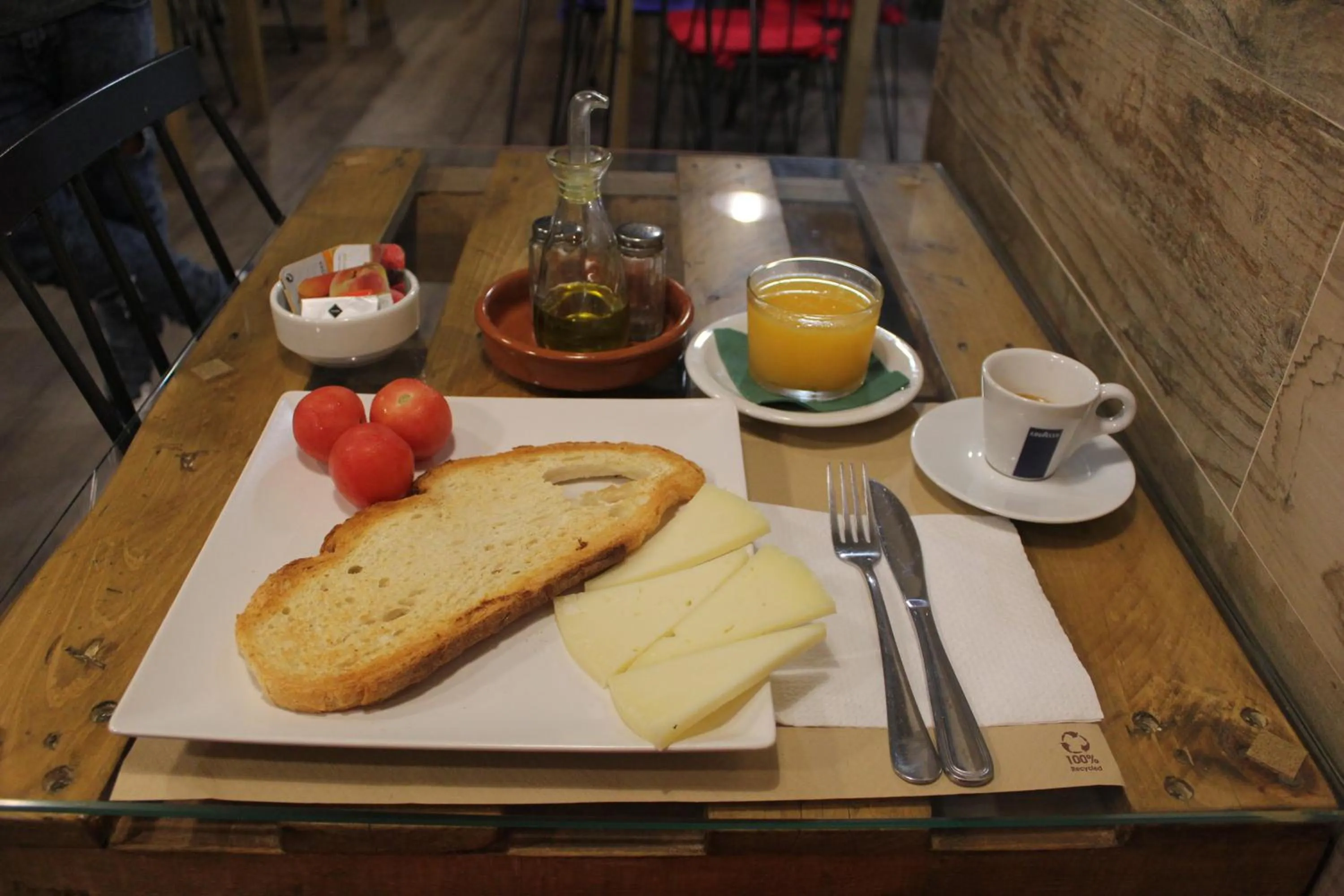Food close-up in L'Hostalet d'Arenys de Mar