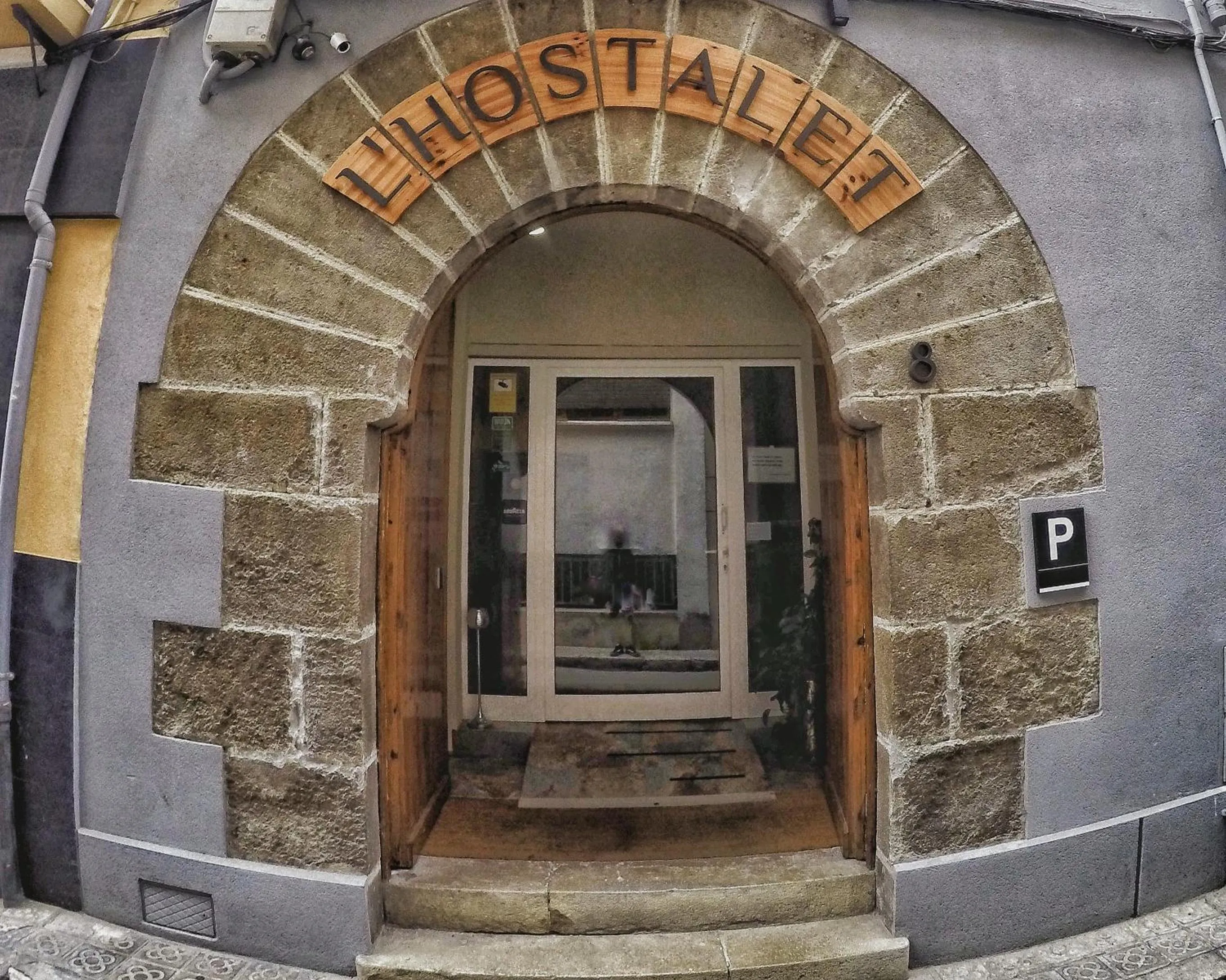 Facade/entrance in L'Hostalet d'Arenys de Mar