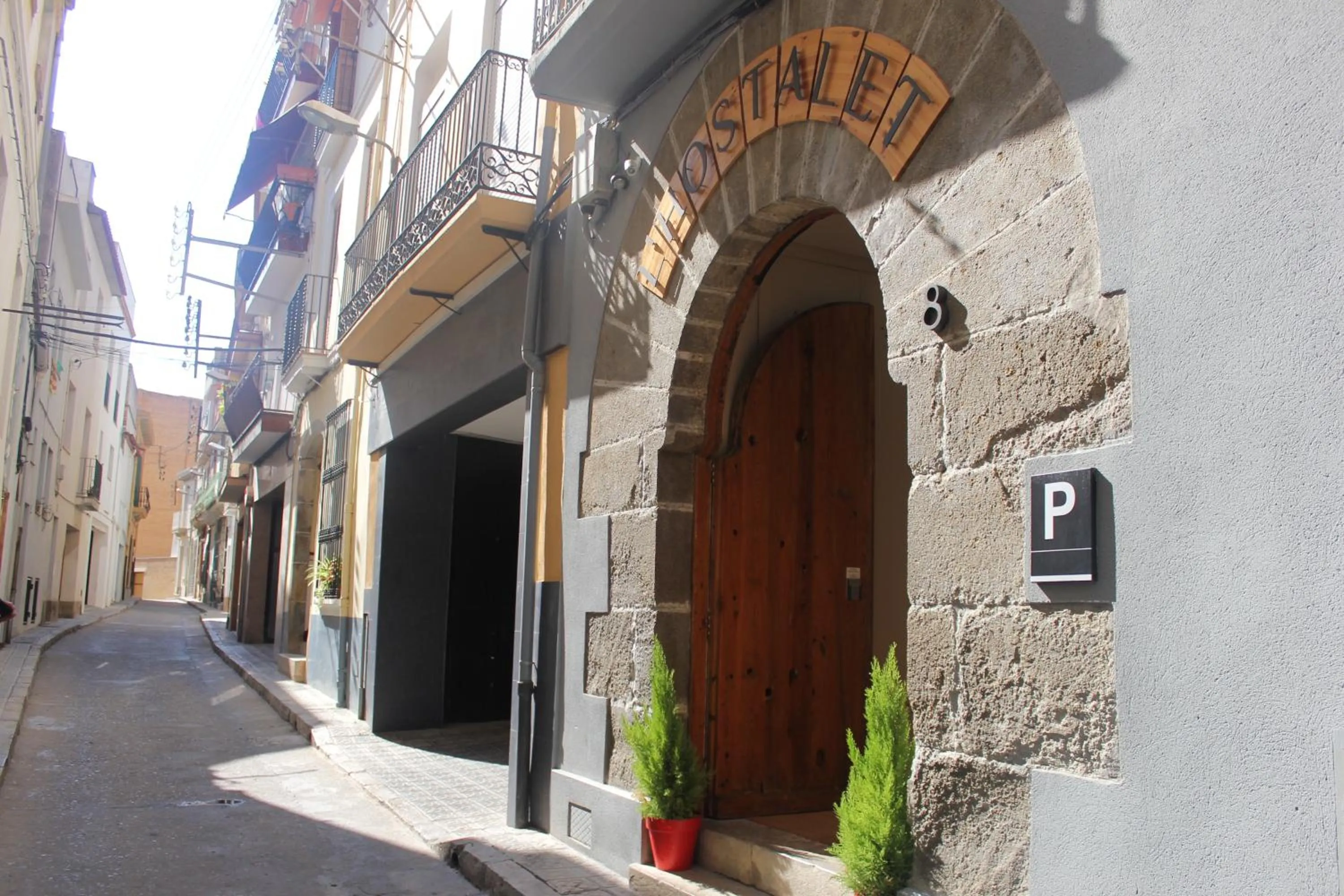 Facade/entrance in L'Hostalet d'Arenys de Mar