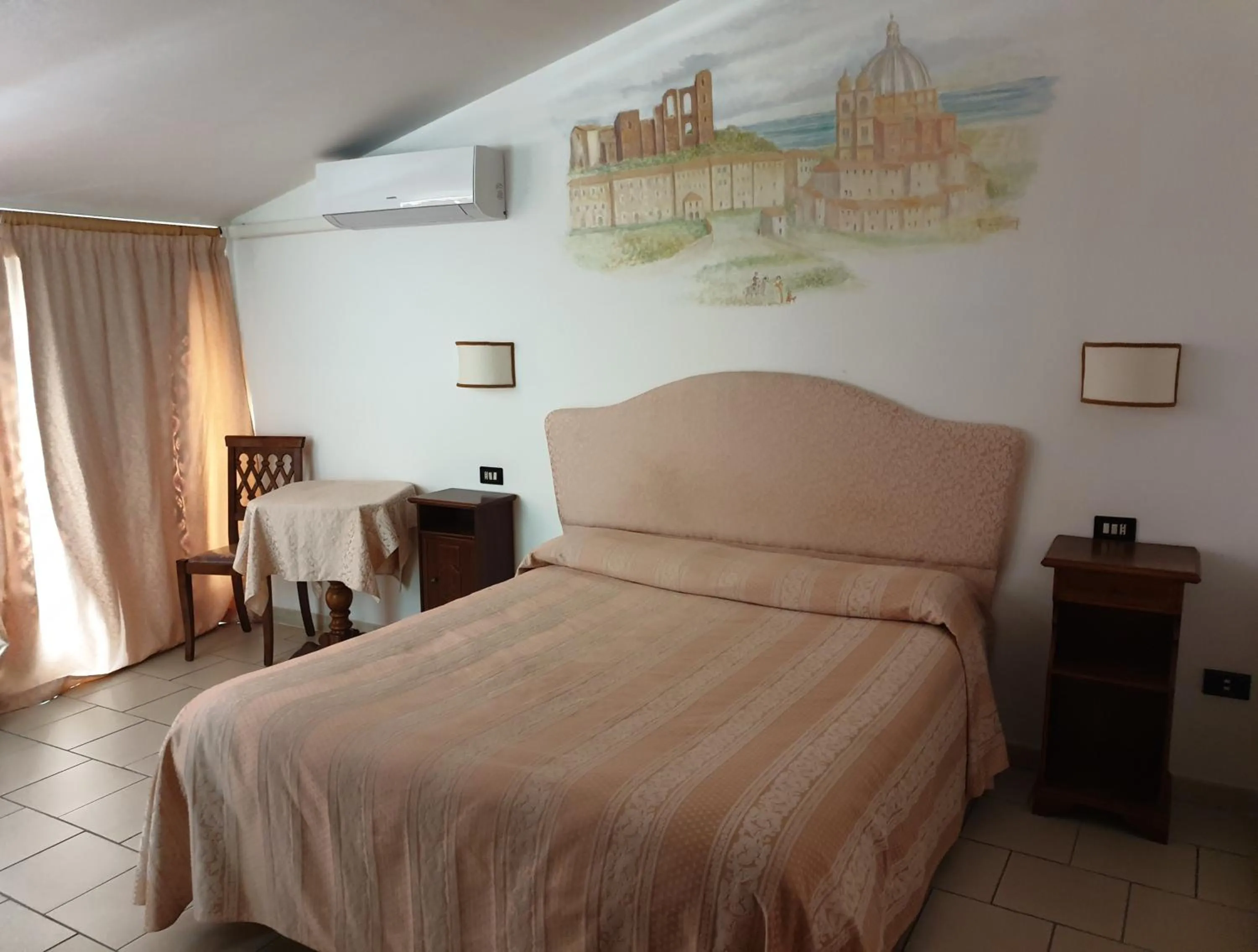 Bed in Hotel Ristorante Bagnaia
