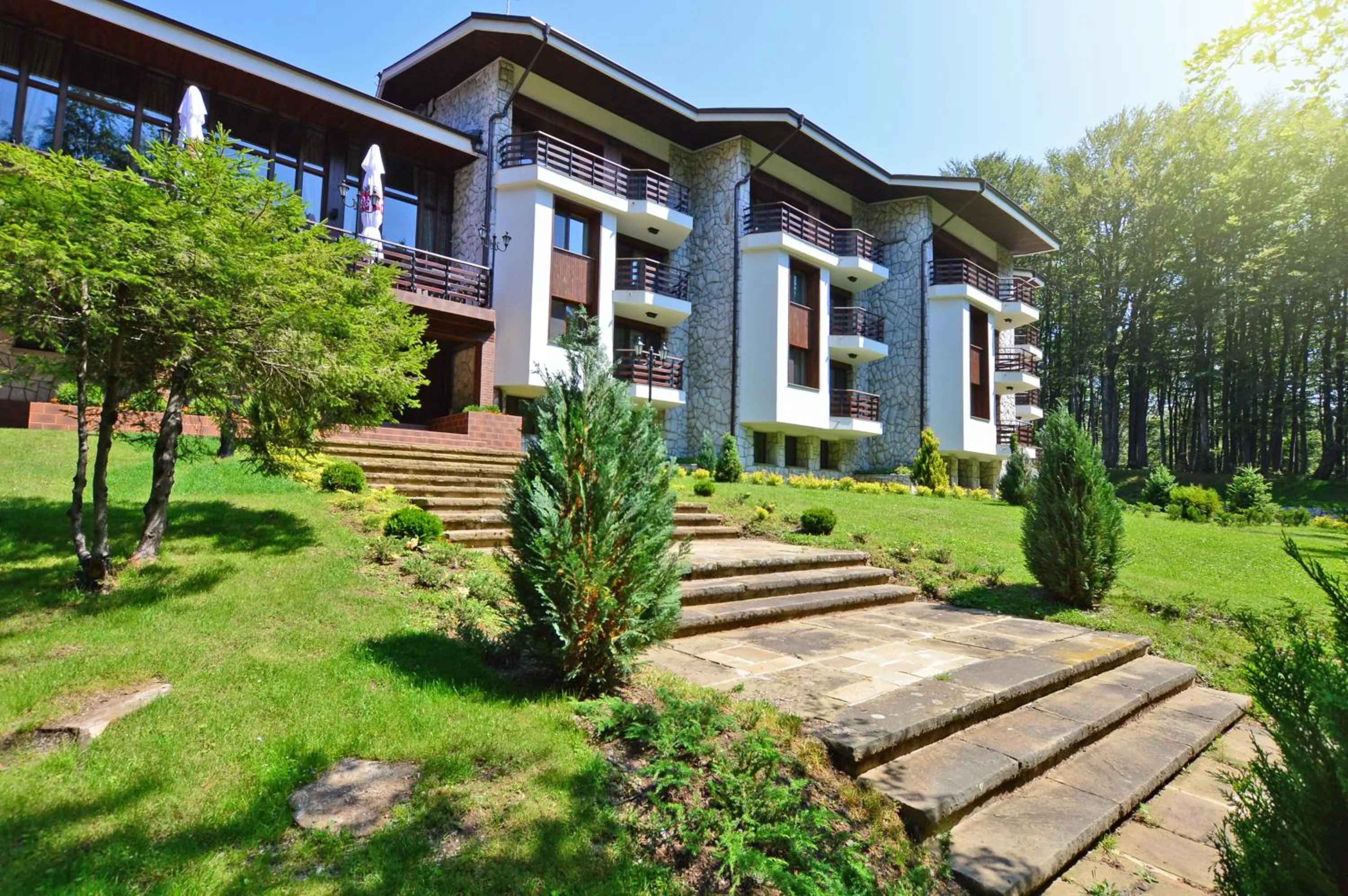 Garden in Hotel Edelweiss