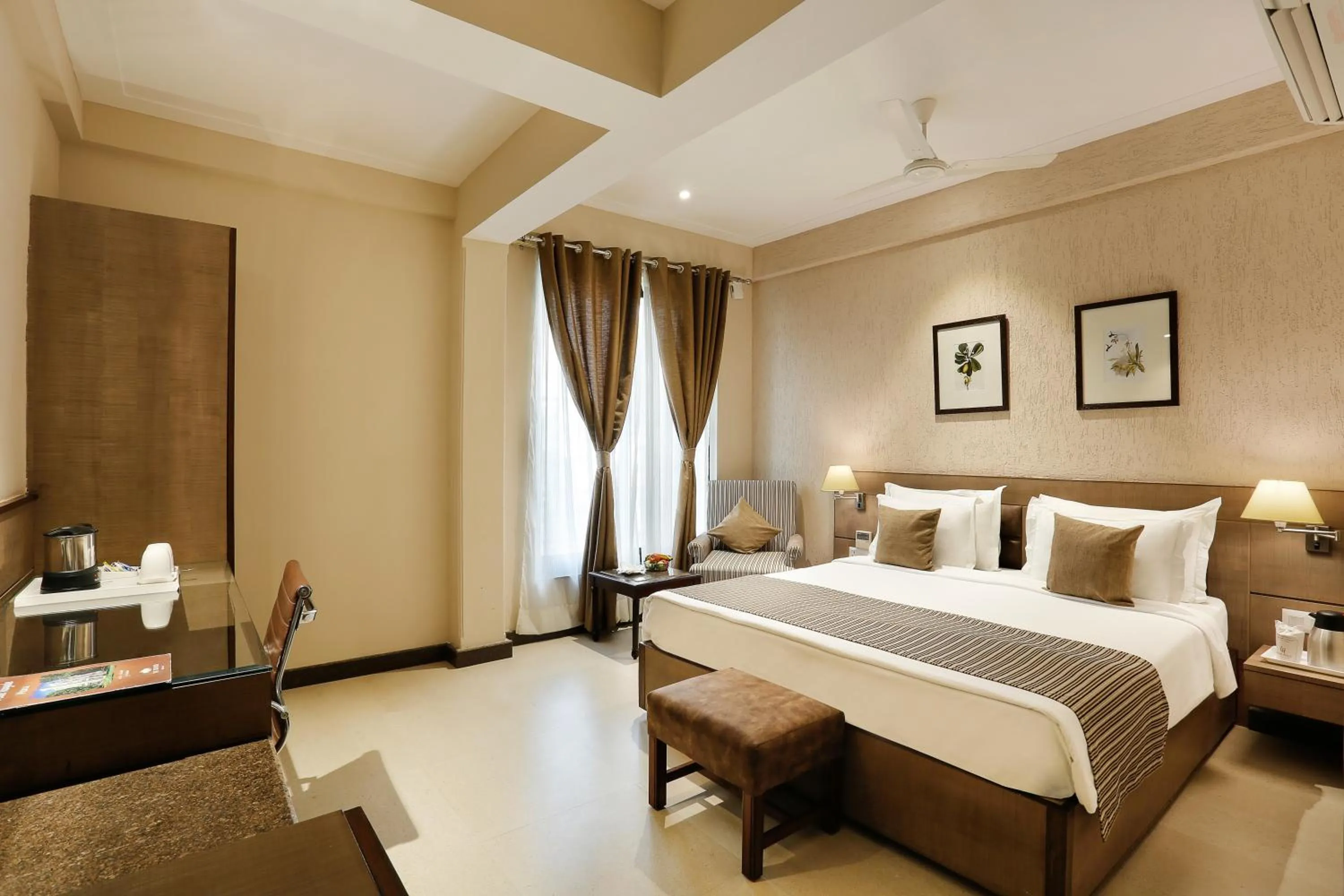 Bedroom in The Manor Bareilly by Leisure Hotels