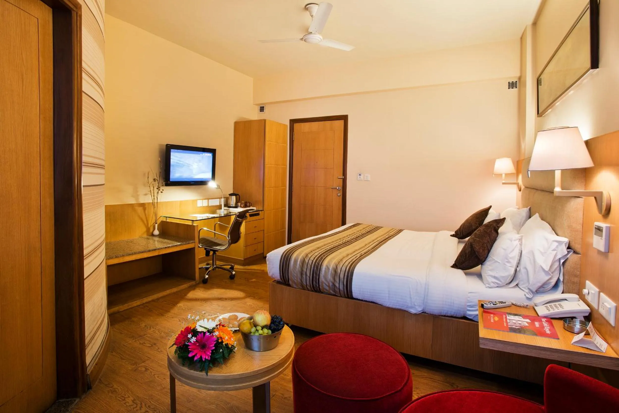 Bedroom in The Manor Bareilly by Leisure Hotels