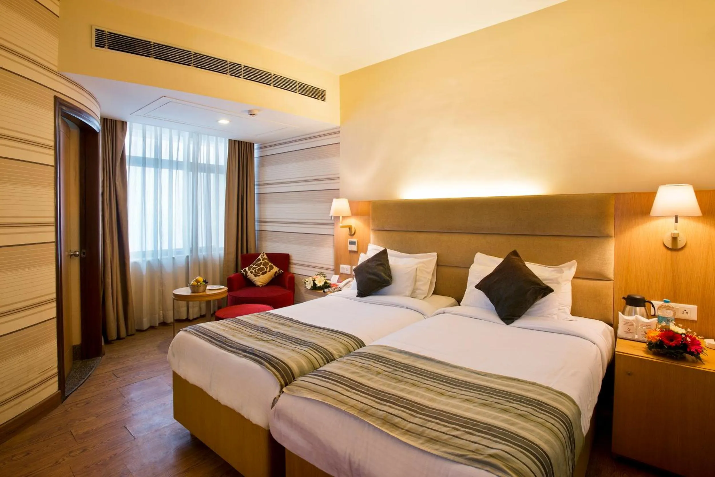 Living room in The Manor Bareilly by Leisure Hotels