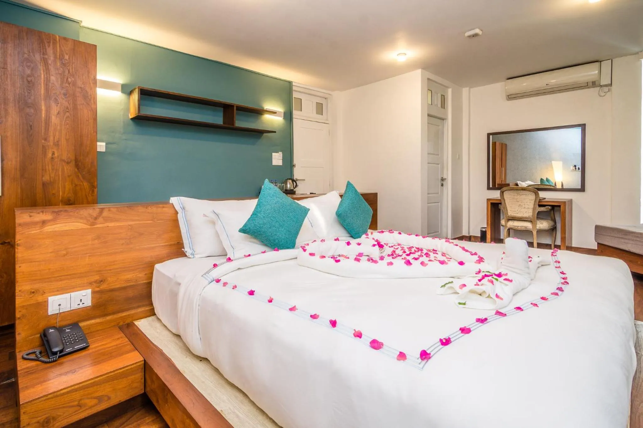 Bed in Viyana Boutique Hotel