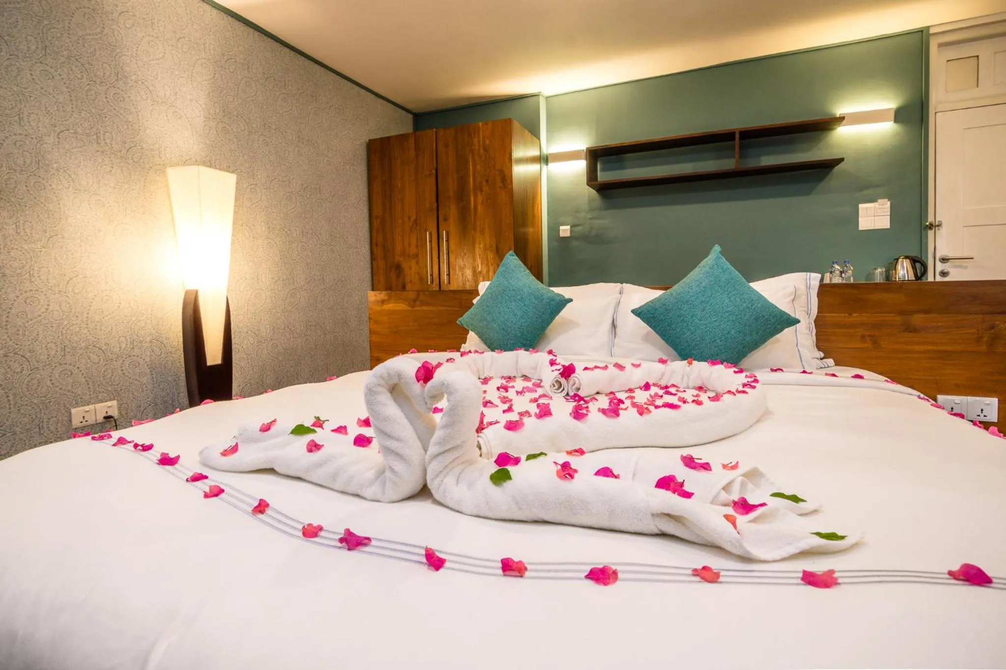 Bed in Viyana Boutique Hotel