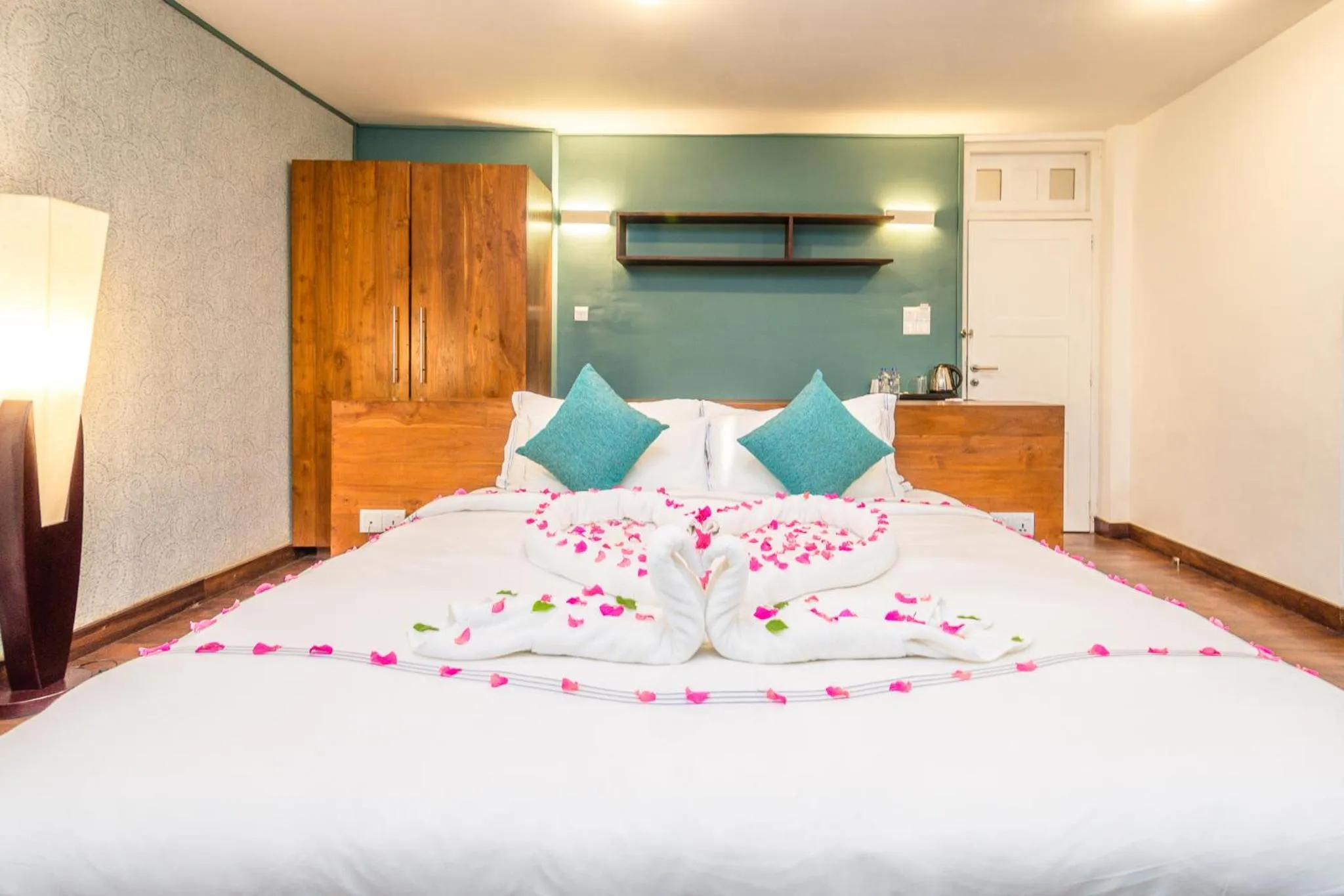 Bed in Viyana Boutique Hotel