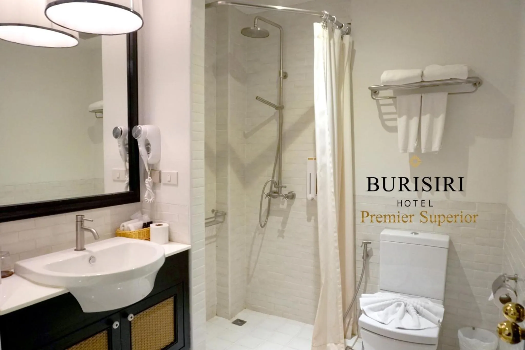 Shower in Buri Siri Boutique Hotel