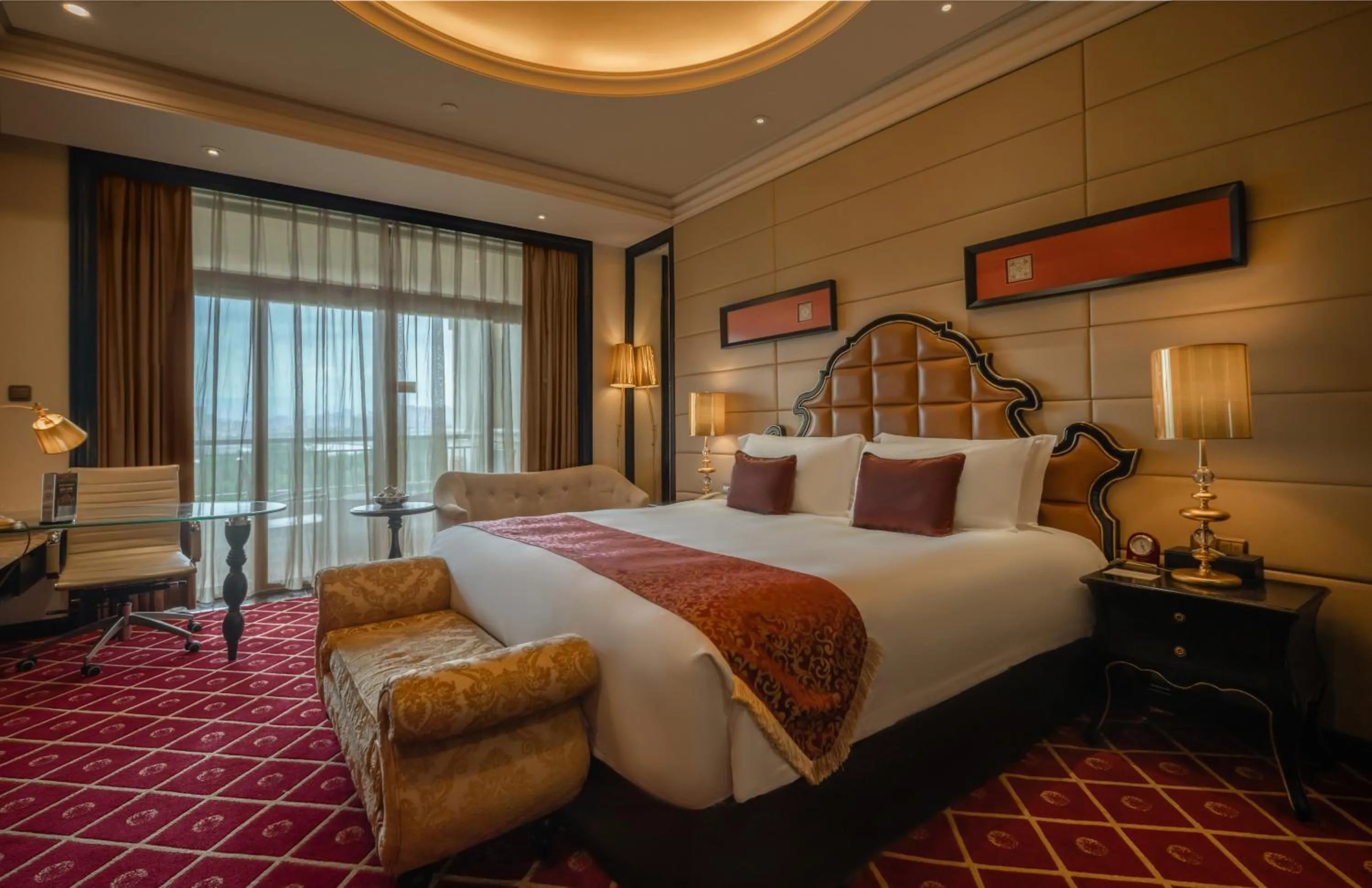 Bed in Jinjiang International Hotel Ganzhou