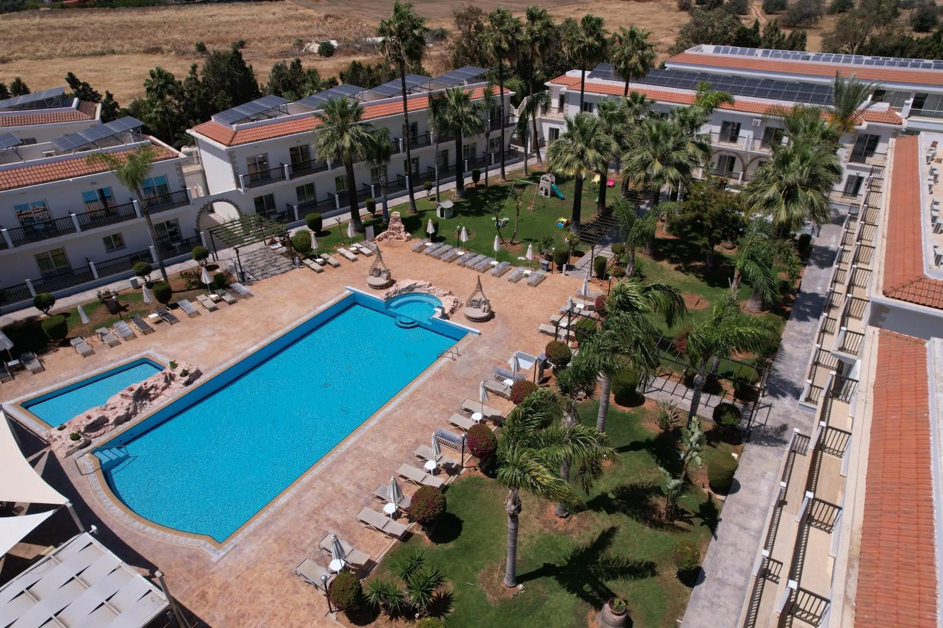 Property building in Loutsiana Deluxe Apts